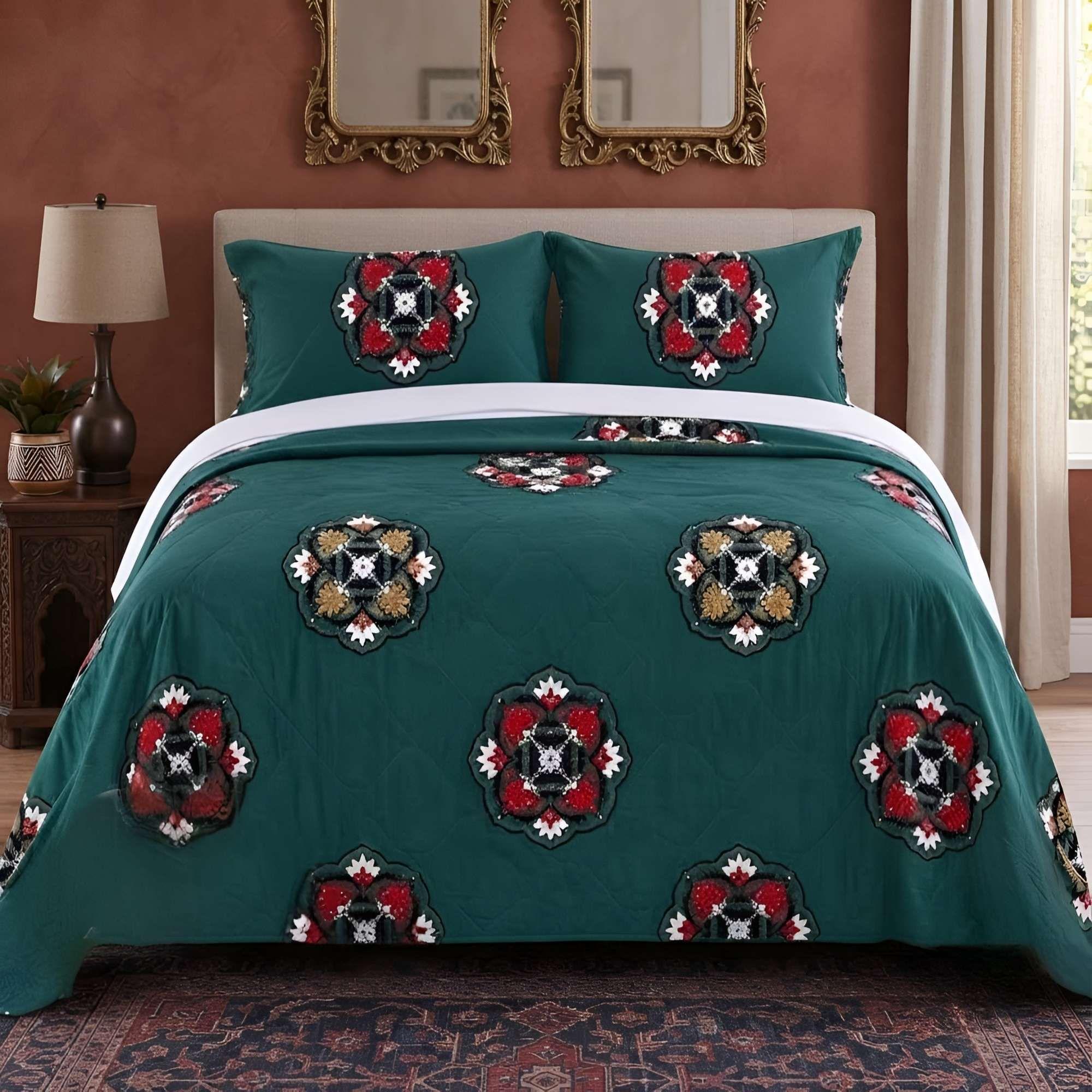 CUBRECAMADA DE VERANO 2 PLAZAS CON DISEÑO w3-0