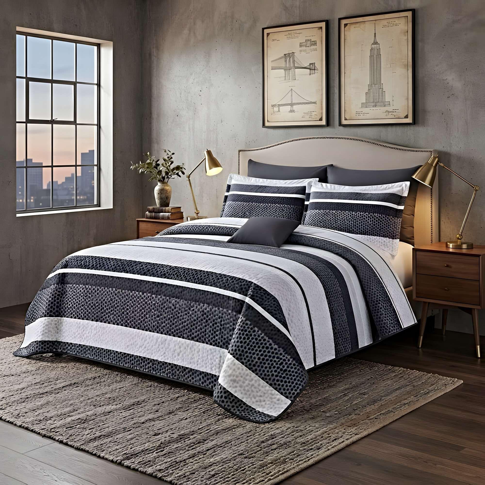 CUBRECAMA QUILT DE VERANO  2 PLAZAS C15-3