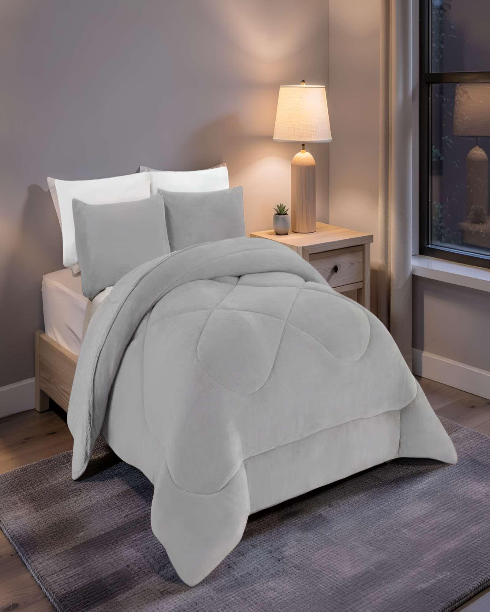 PLUMON INVIERNO SOFT 2 PLAZA 230CM X 250CM COLOR GRIS-3