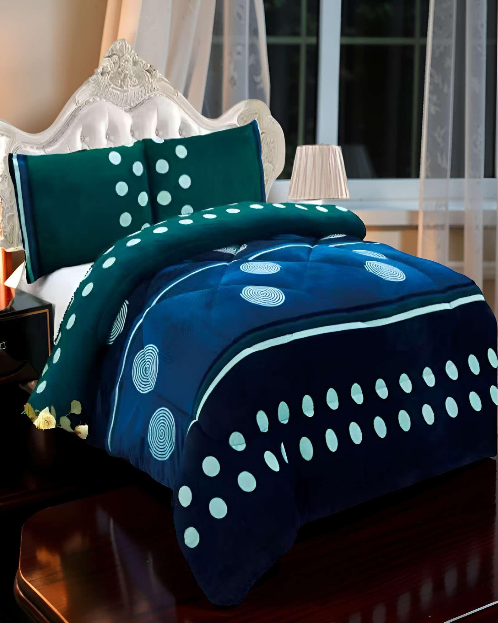 PLUMON INVIERNO SOFT CON DISEÑO 2 PLAZA 230CM X 250CM F10-2
