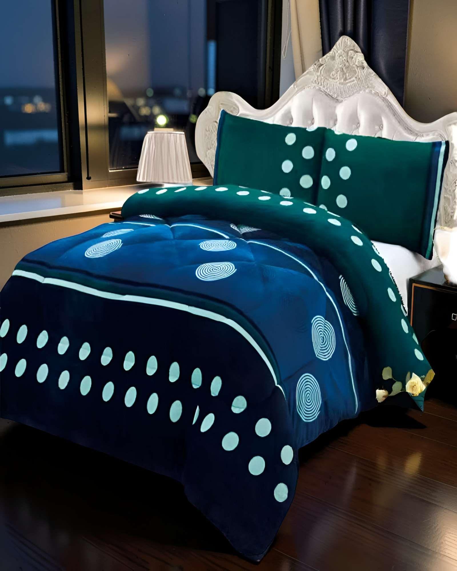 PLUMON INVIERNO SOFT CON DISEÑO 2 PLAZA 230CM X 250CM F10-3