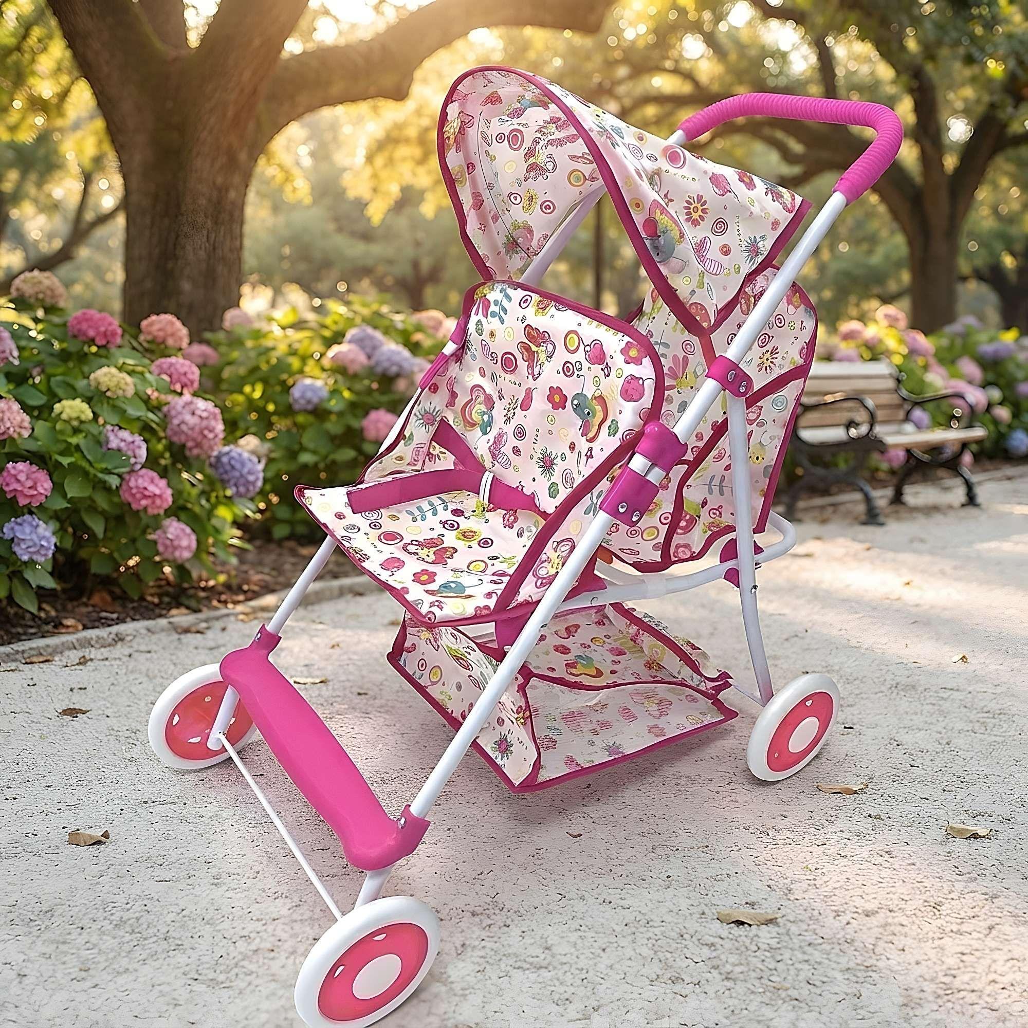 COCHE DE PASEO PARA MUÑECAS C02-0
