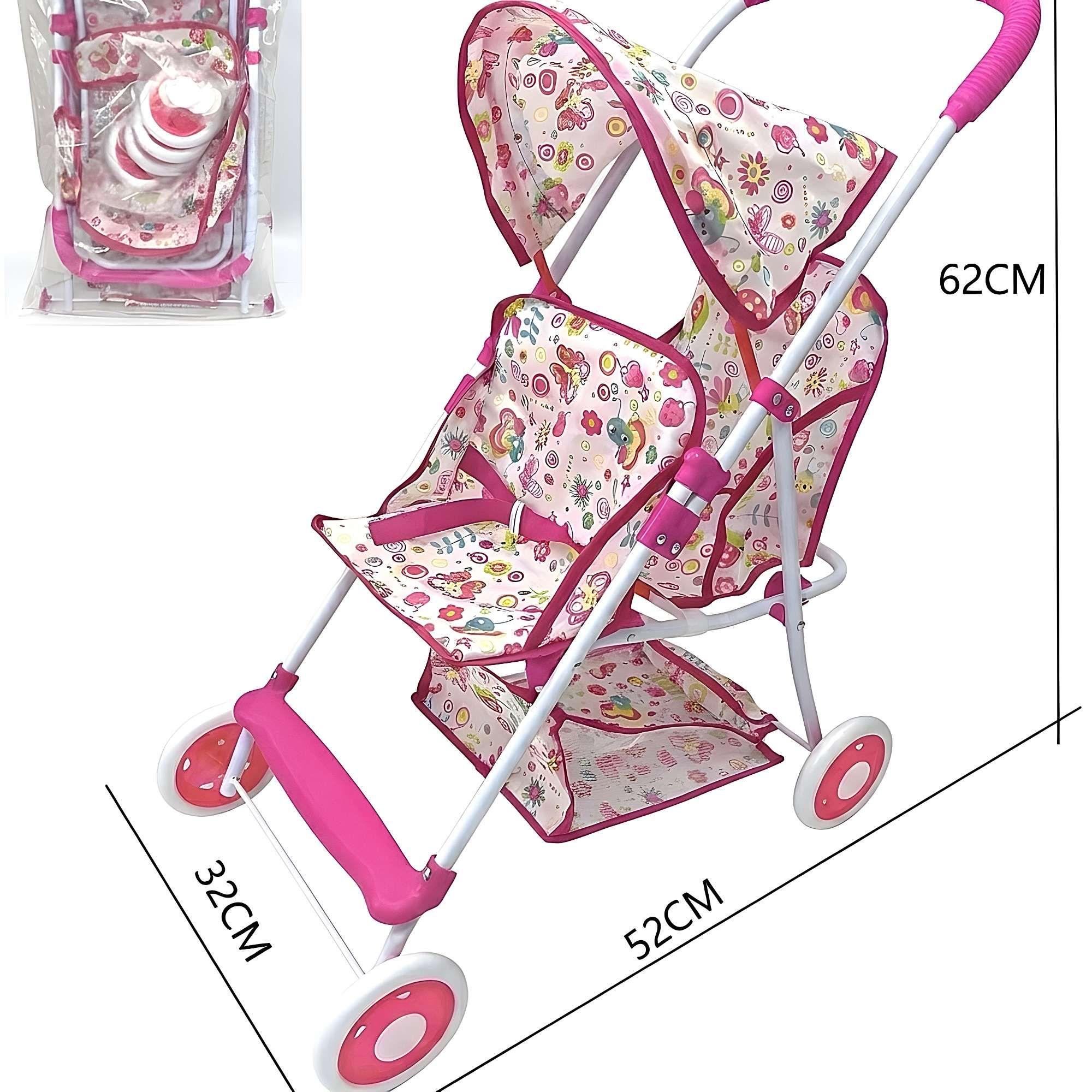 COCHE DE PASEO PARA MUÑECAS C02-2