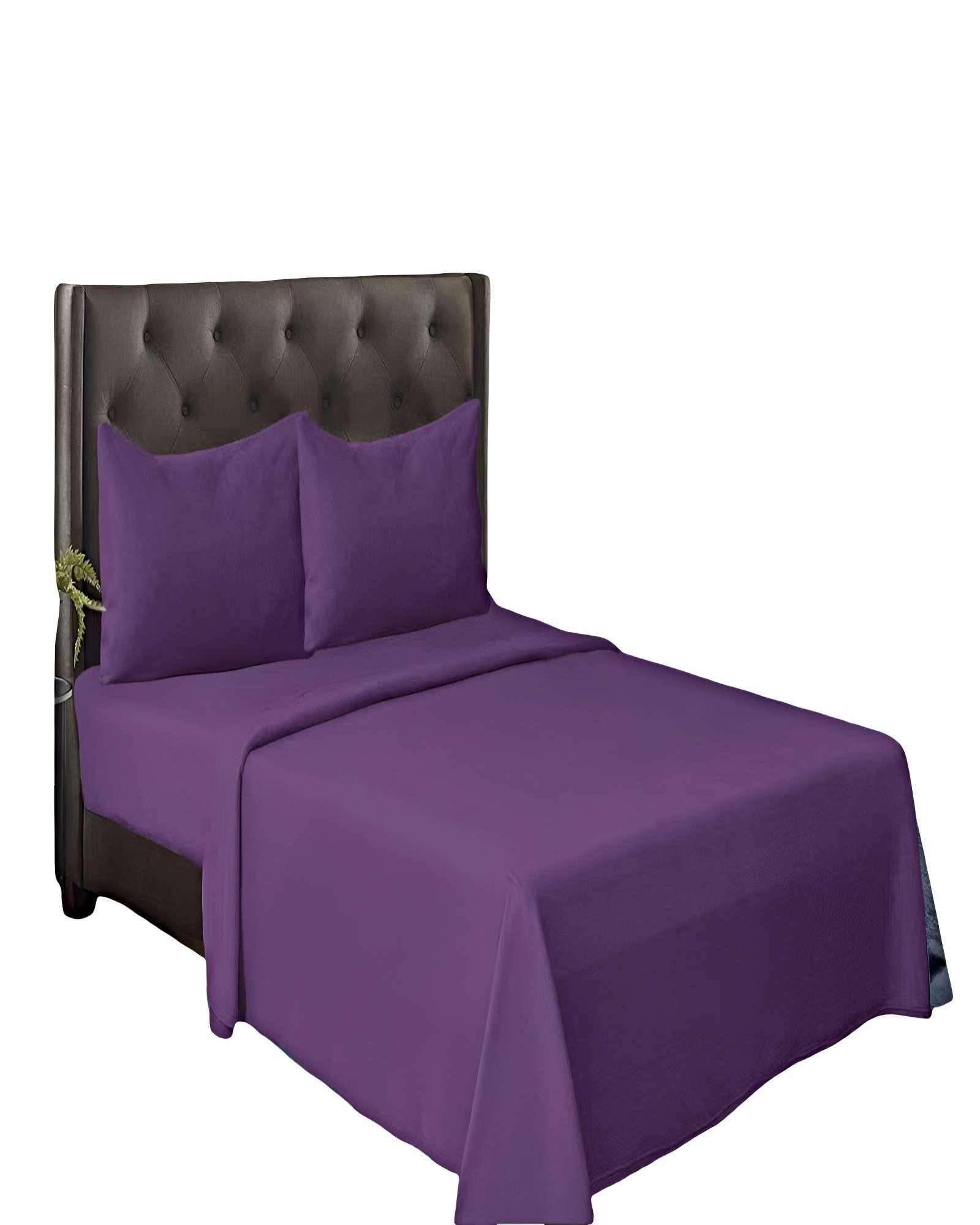 PACK DE SABANAS POLAR KING MORADO-0