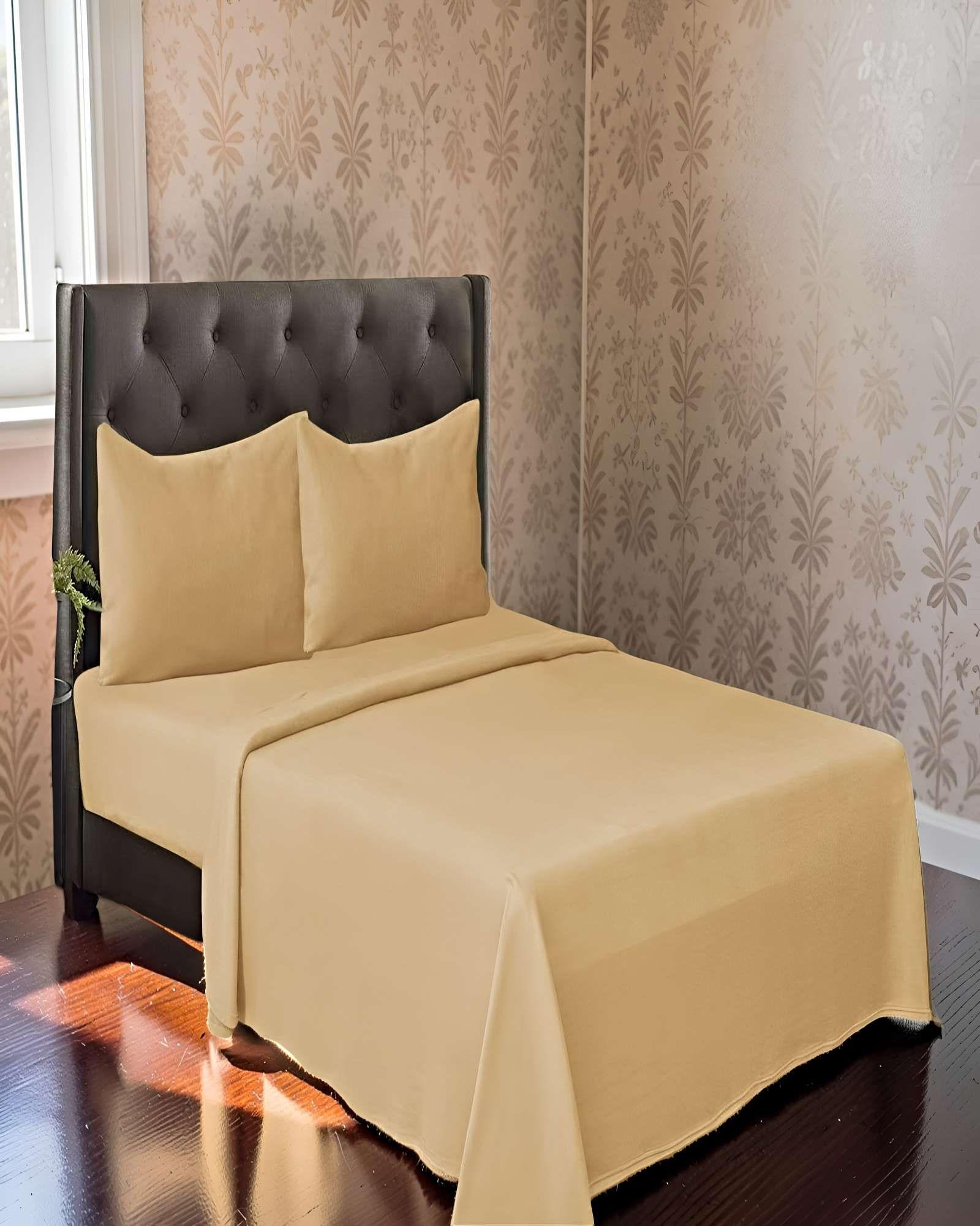 PACK DE SABANAS POLAR KING BEIGE 2-2