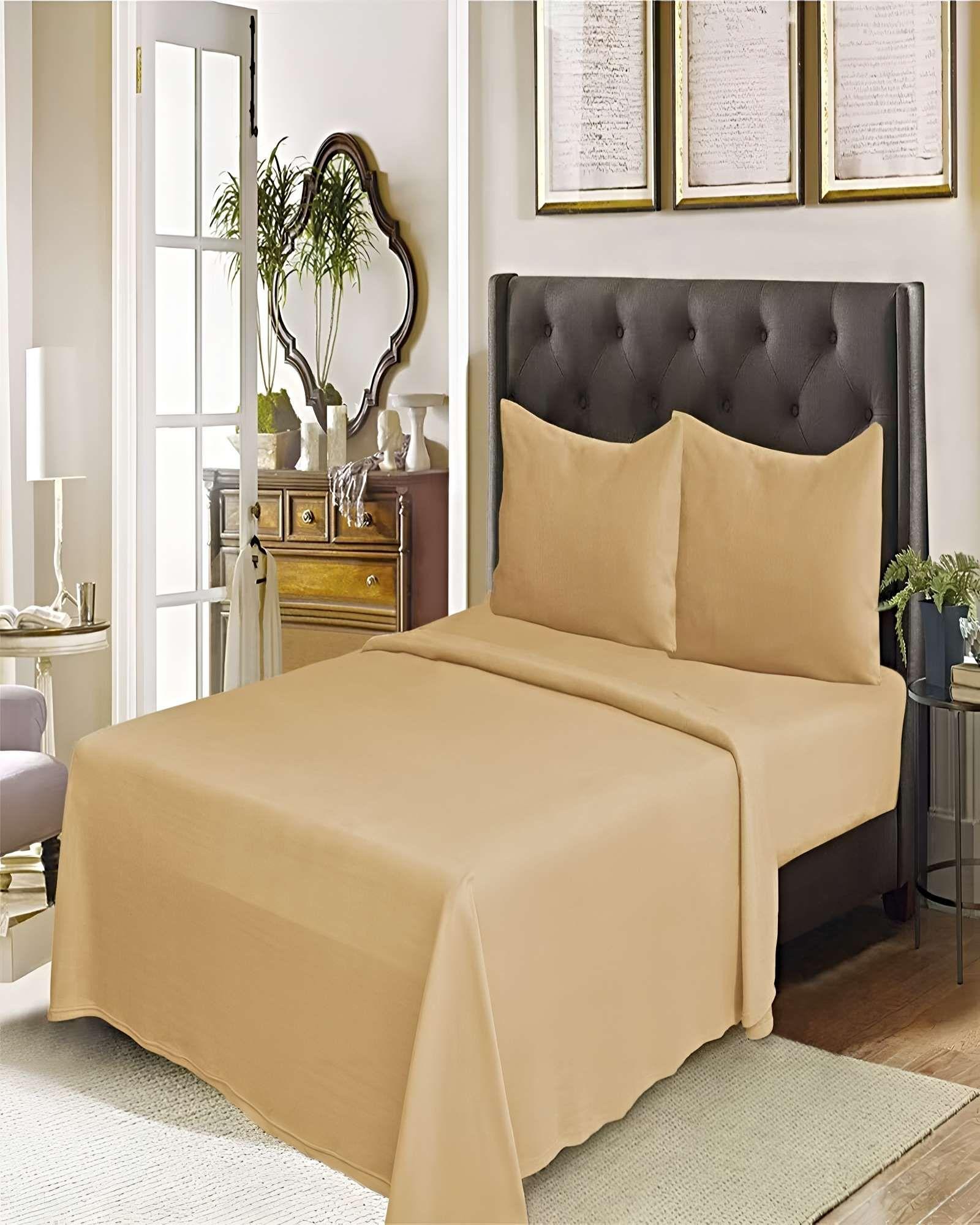 PACK DE SABANAS POLAR KING BEIGE 2-3