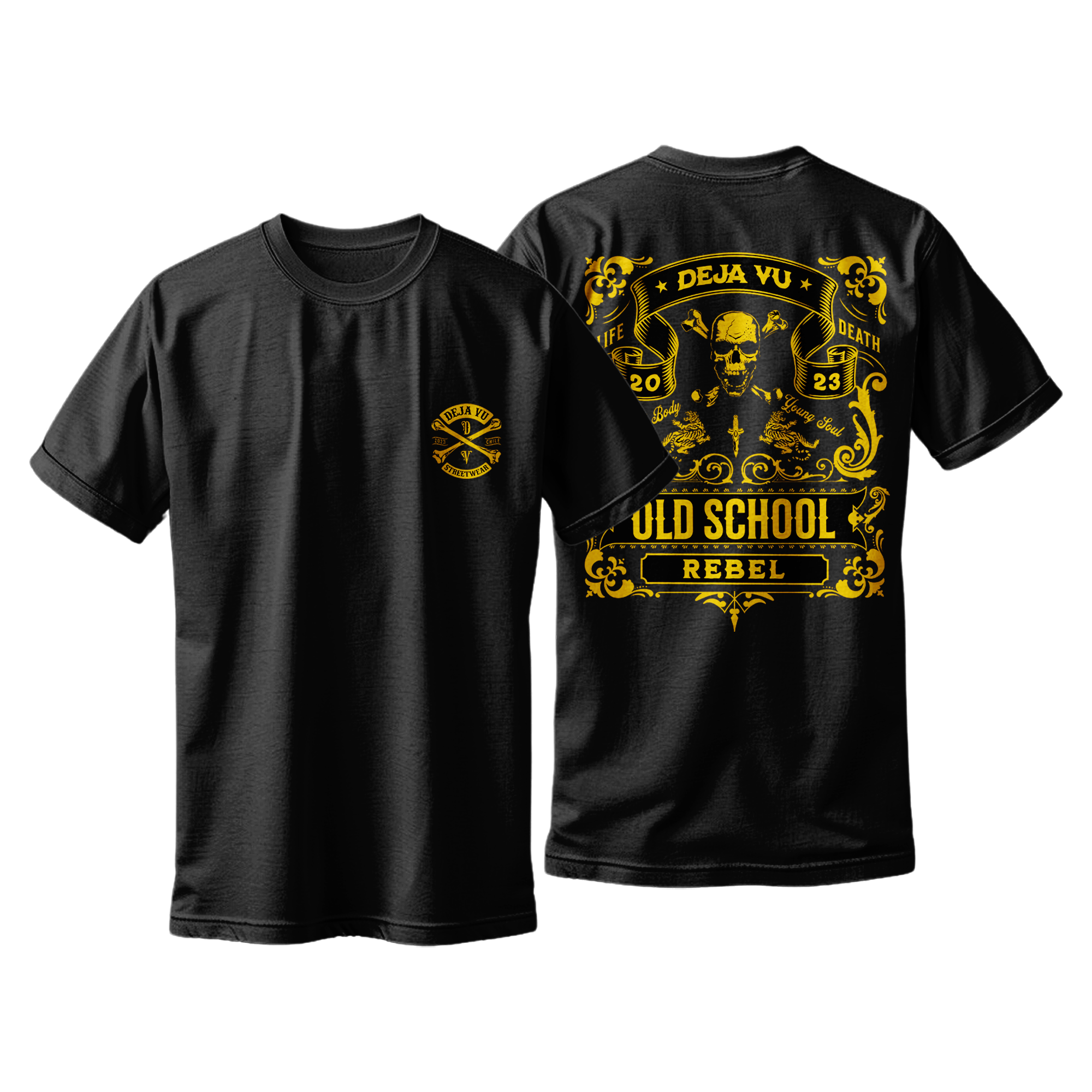 Polera Old School Rebel-0