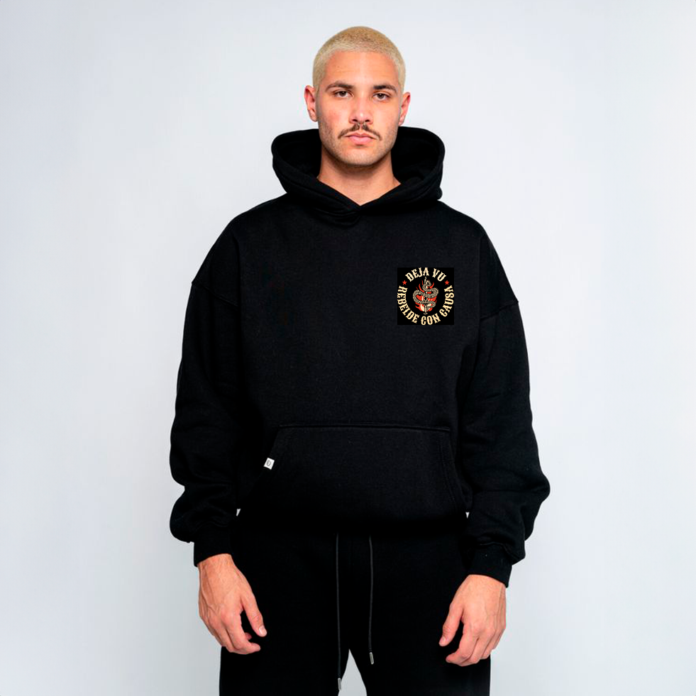 Polerón Hoodie Rebelde Con Causa-2