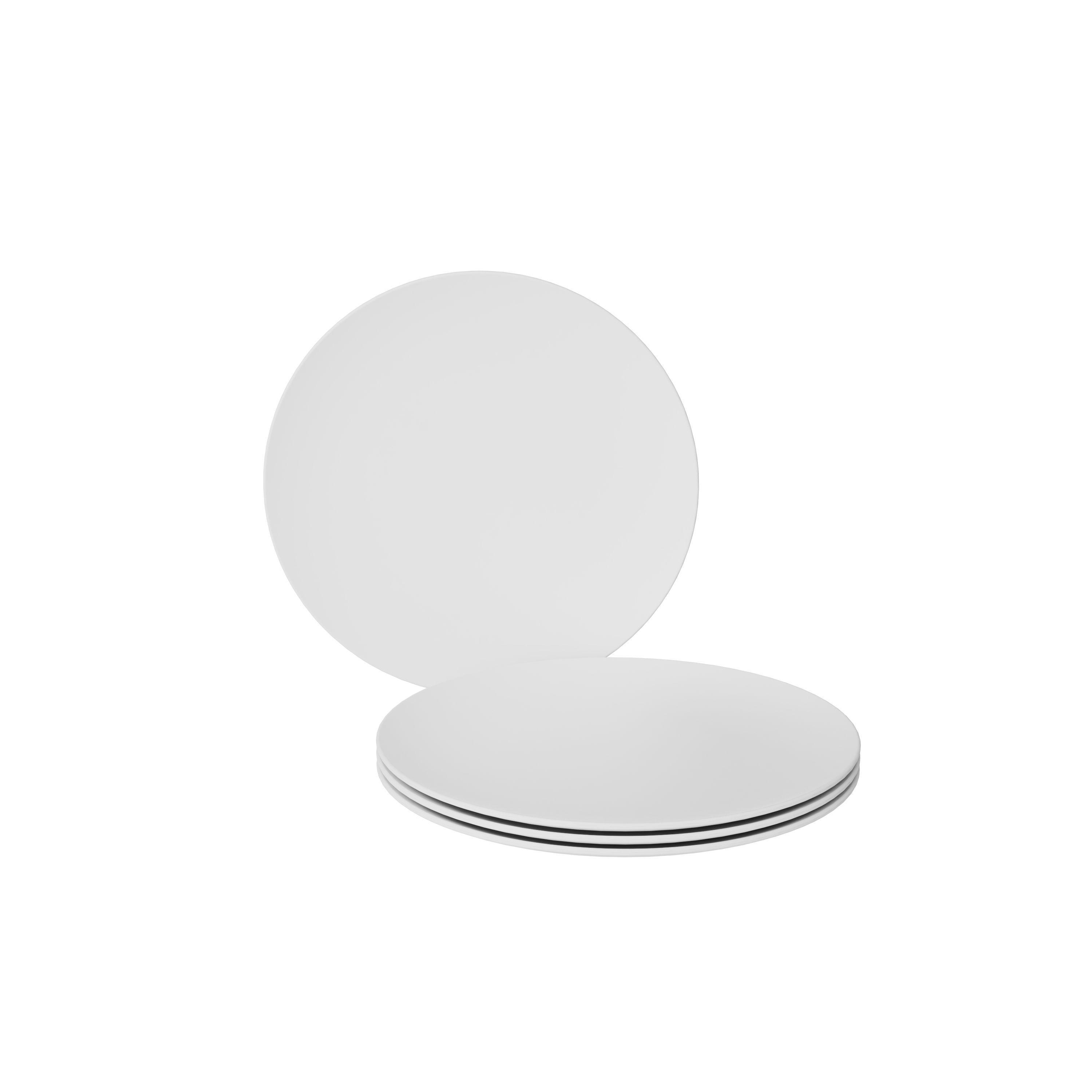 Set 4 Platos Grandes Sustentables Ø25cms Oslo - Kawi®-0