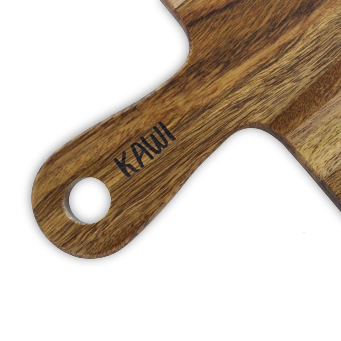 Tabla Aperitivo Rectangular Madera De Acacia Y Mármol - Kawi®-5