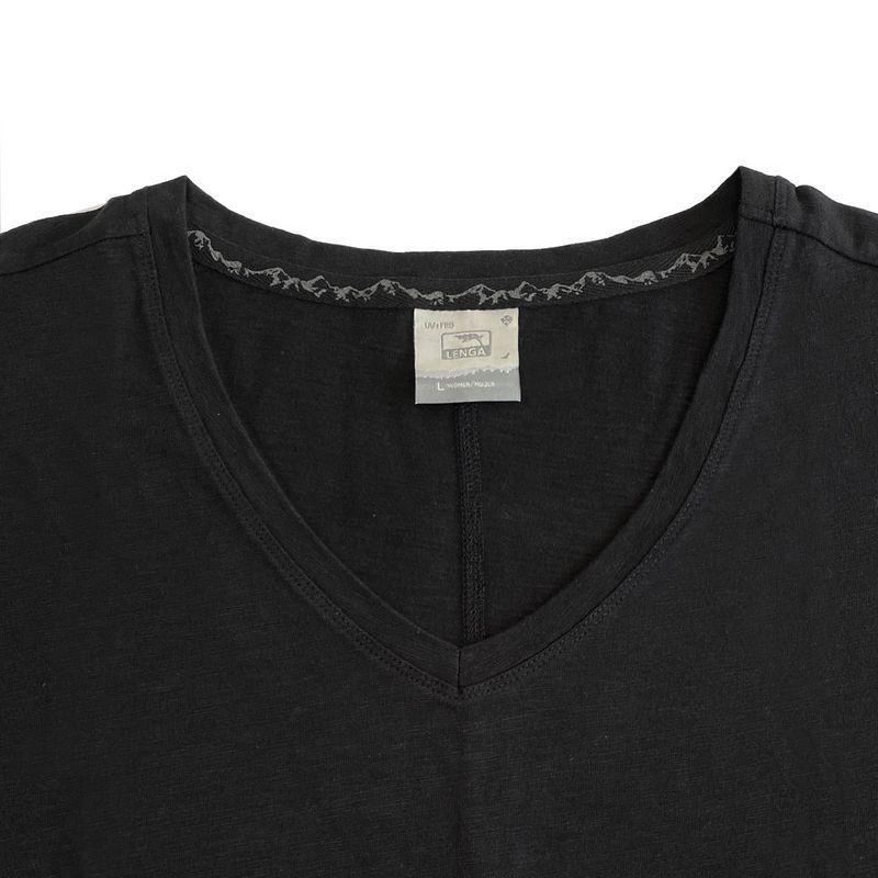 Polera Tara Escote en V Sustentable Lenga®-2