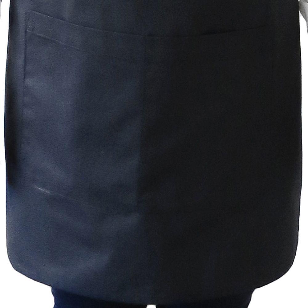 Pechera Denim Negro 100% algodón jaspeado Unisex - Indusbord®-6