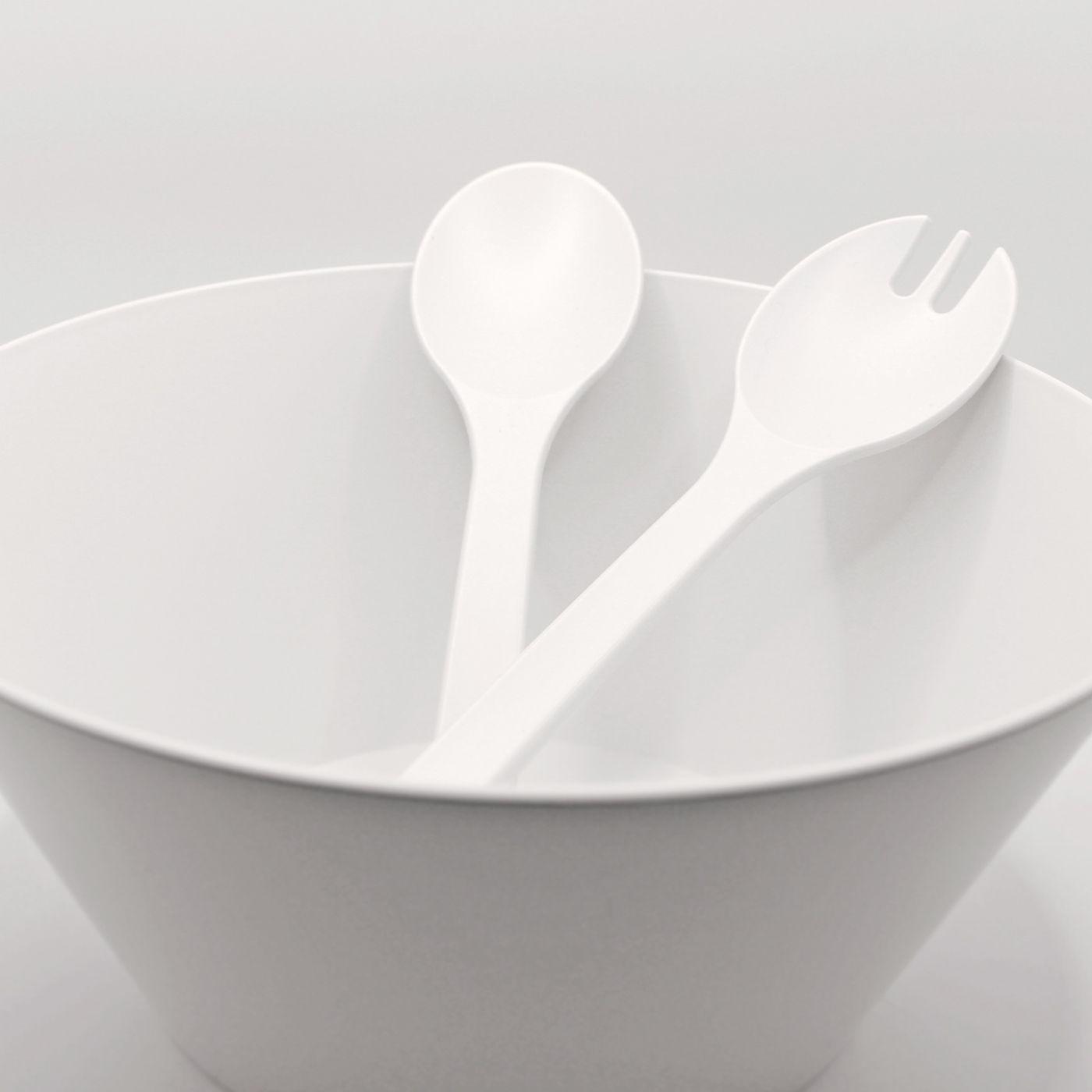 Bowl Fuente Sustentable Ø25cm Con 2 Utensilios Tromsø - Kawi®-2