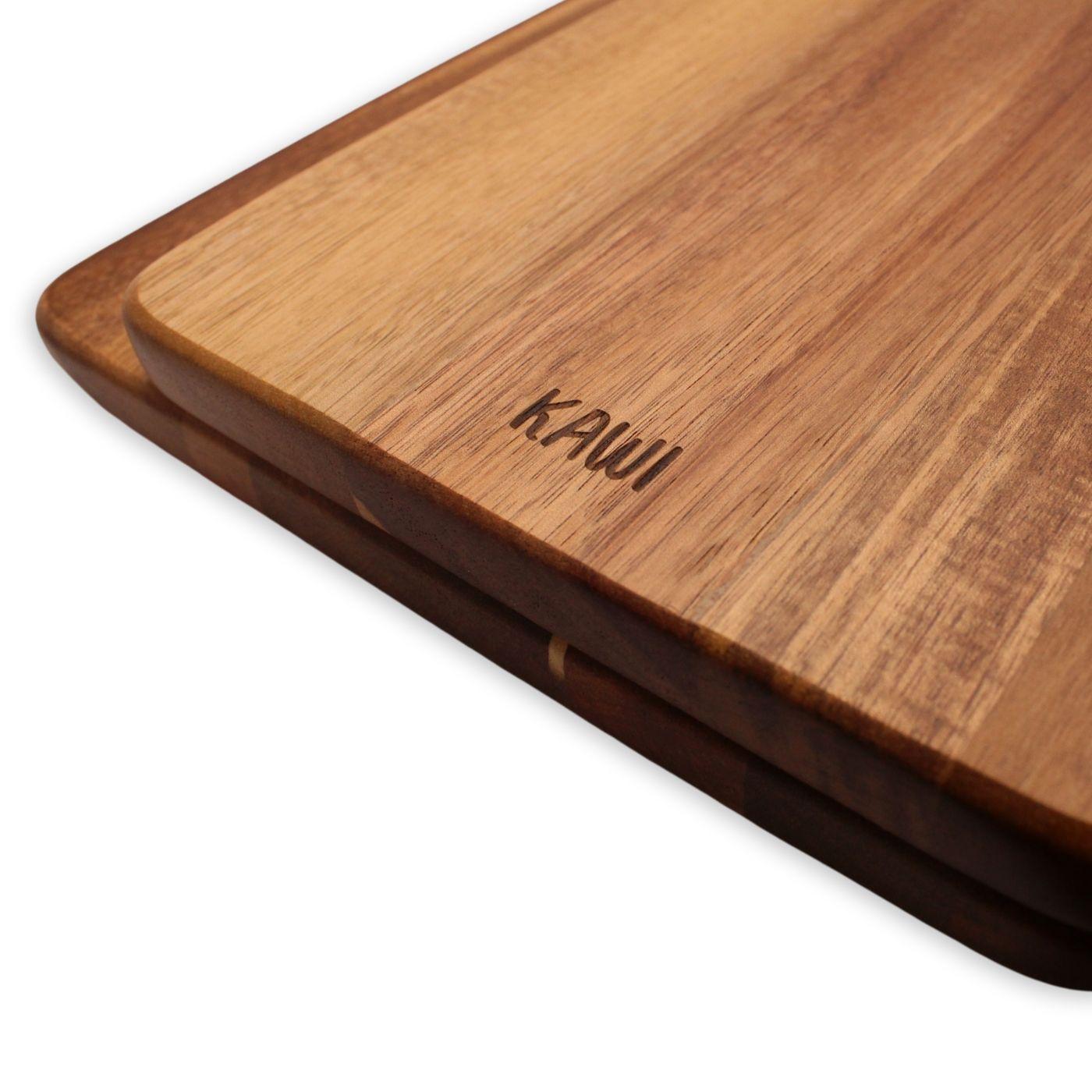 Set 2 Tablas Para Aperitivo De Madera De Acacia - Kawi®-6