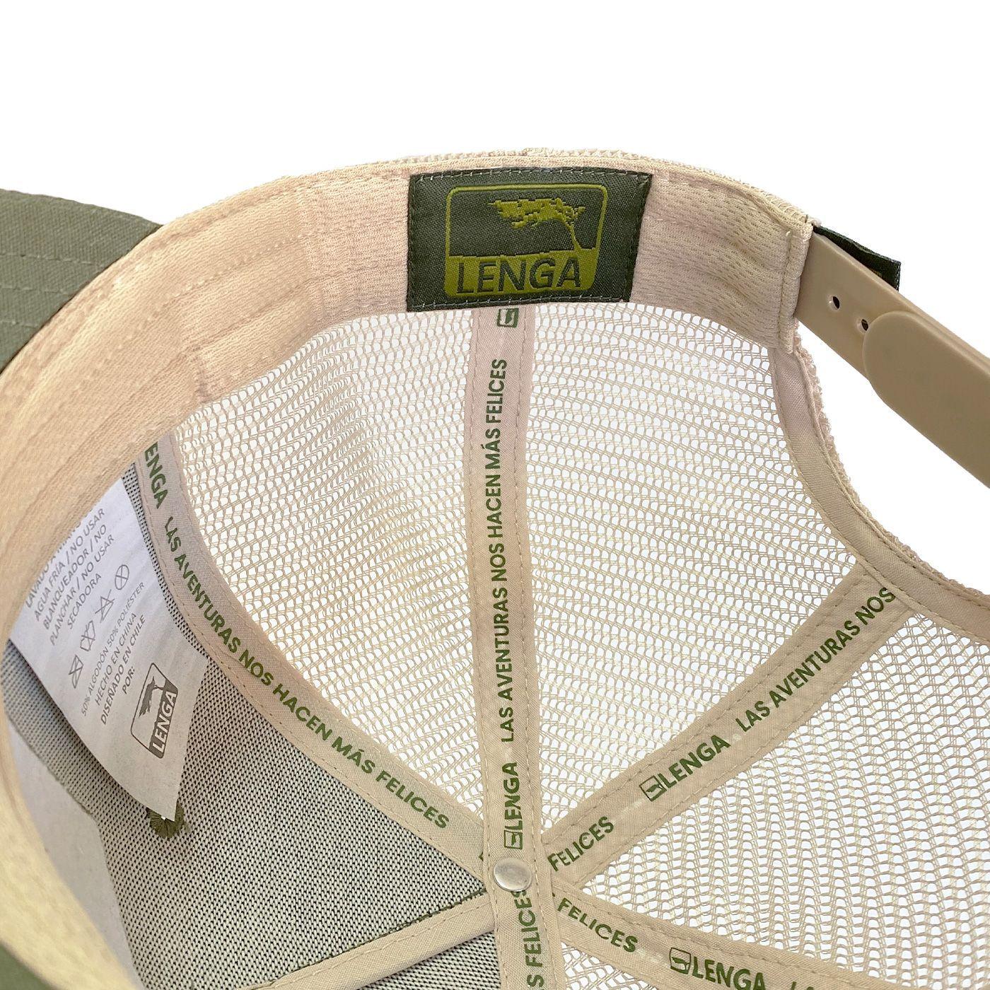 Jockey Gorros Trucker Canvas Parque Nacional Radal 7 Tazas Lenga®-3