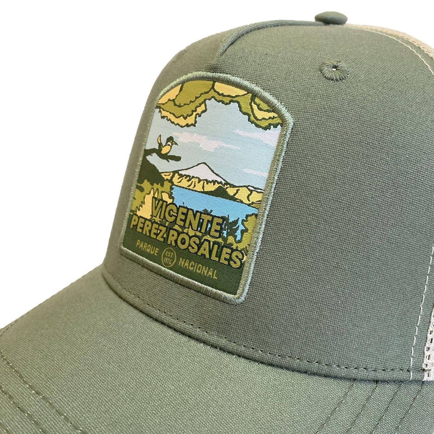 Jockey Gorro Trucker Canvas Parque Nacional Vicente Pérez Rosales Lenga®-4