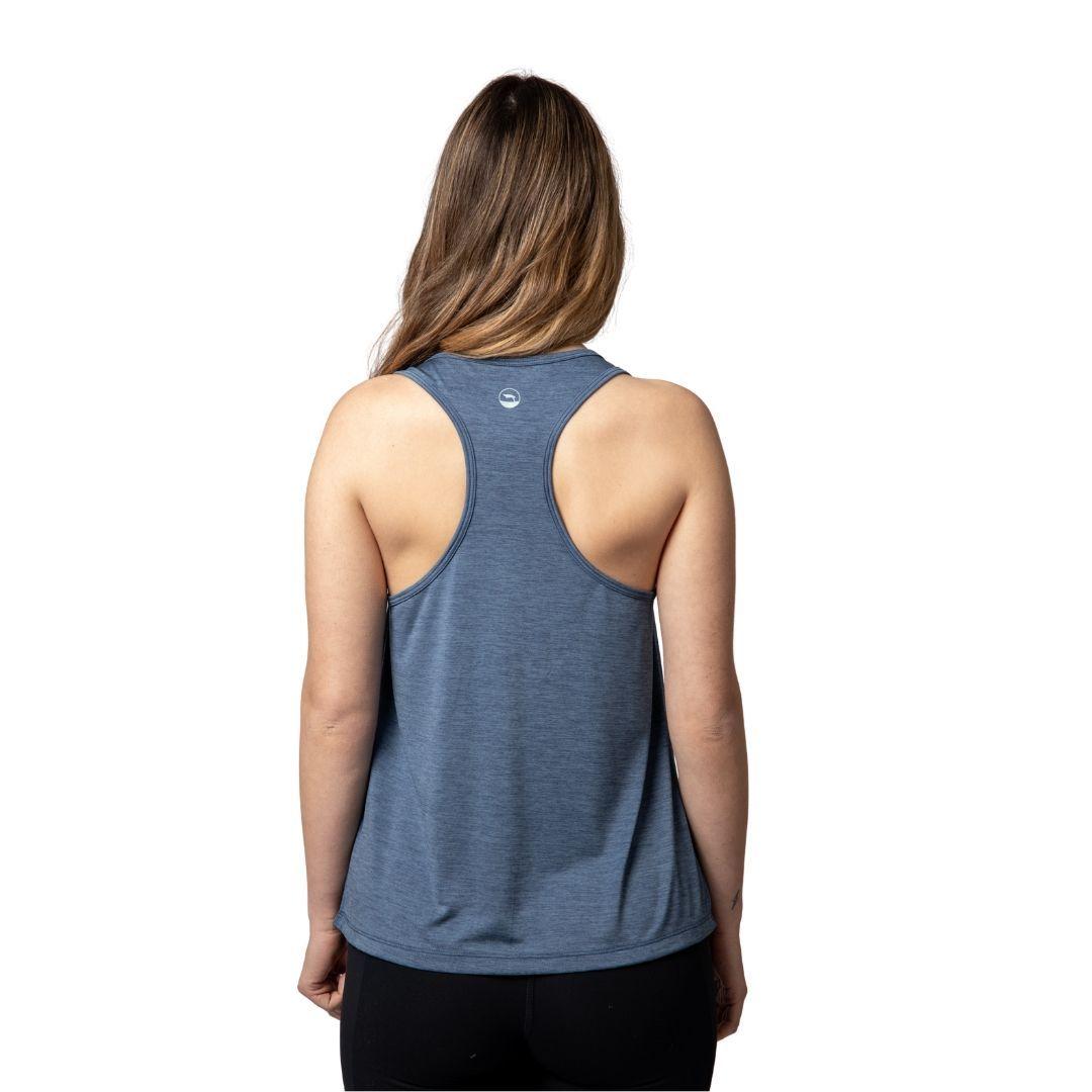 Polera Mujer Grit Dry Tank Top Sin Mangas Malki Lenga UPF 50-1