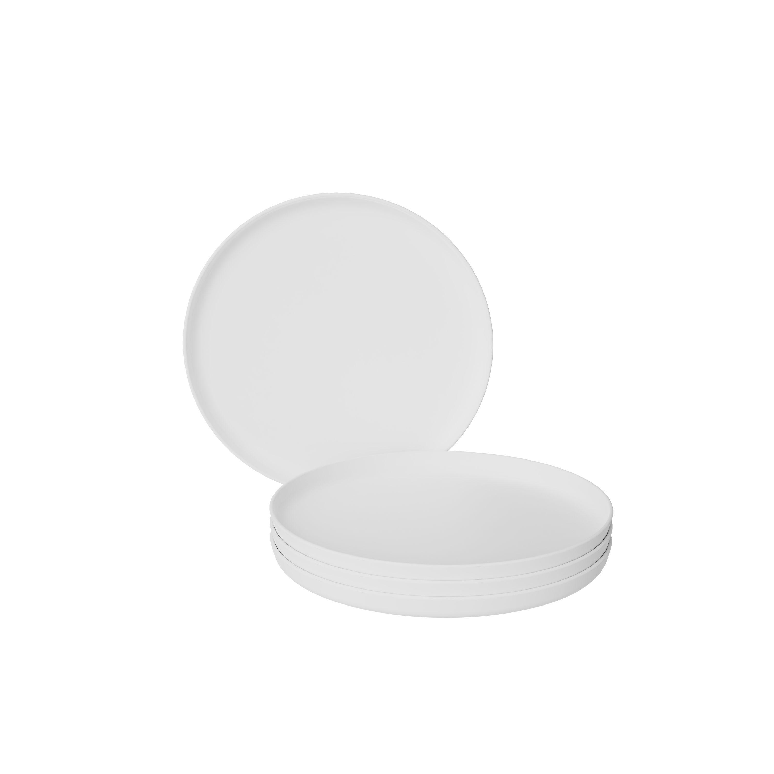 Set 4 Platos Medianos Sustentables Ø20cms Bergen - Kawi®-0
