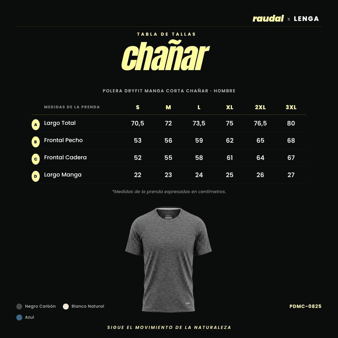 Polera Hombre Grit Dry Manga Corta UV Cha ar Lenga-5