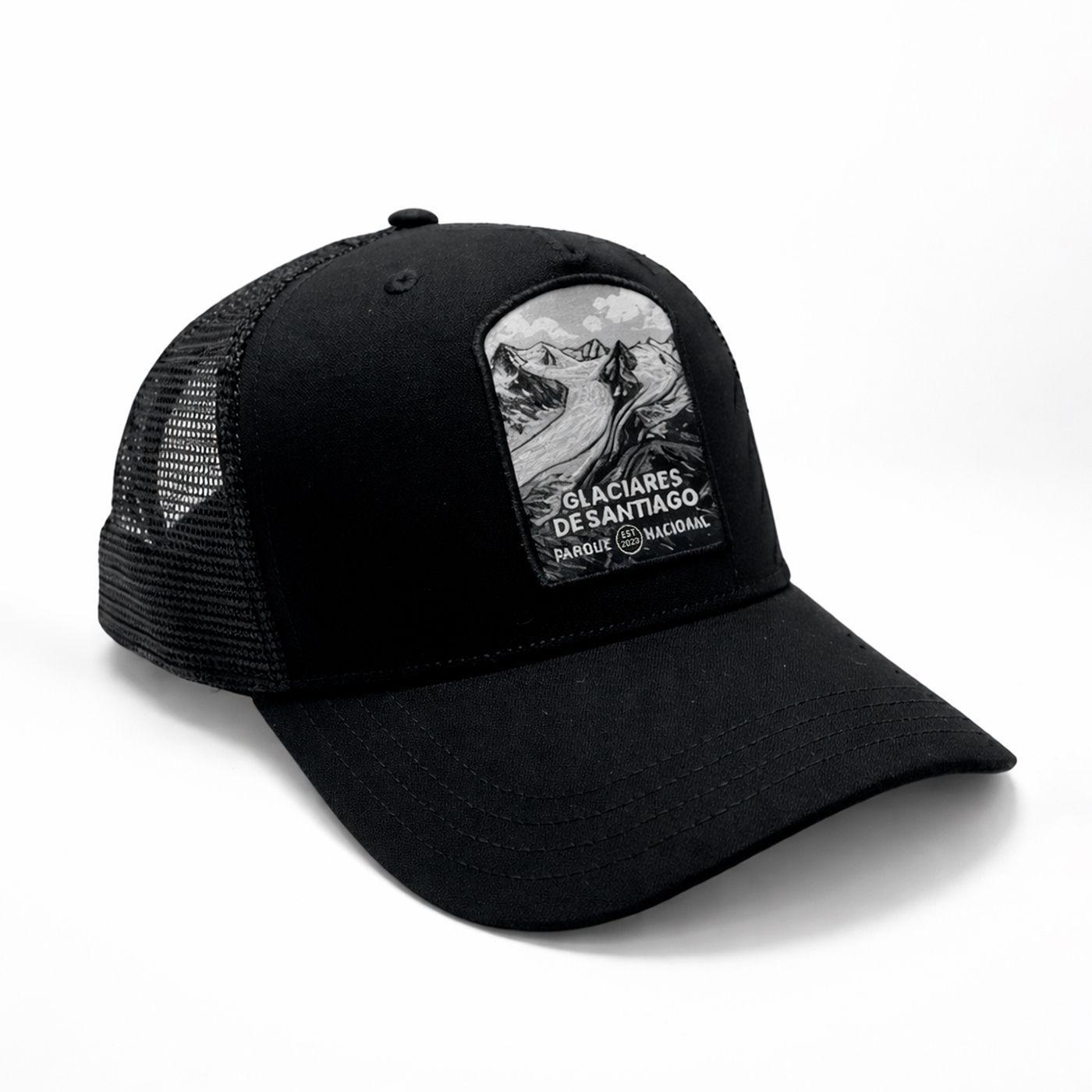 Jockey Gorros Trucker Canvas Parque Nacional Glaciares de Santiago Lenga®-2