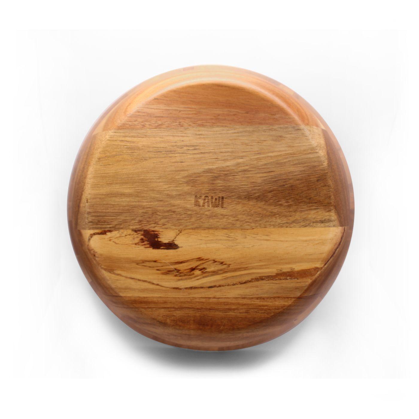 Bowl Fuente Ensaladera De Madera De Acacia Ø22cms - Kawi®-5