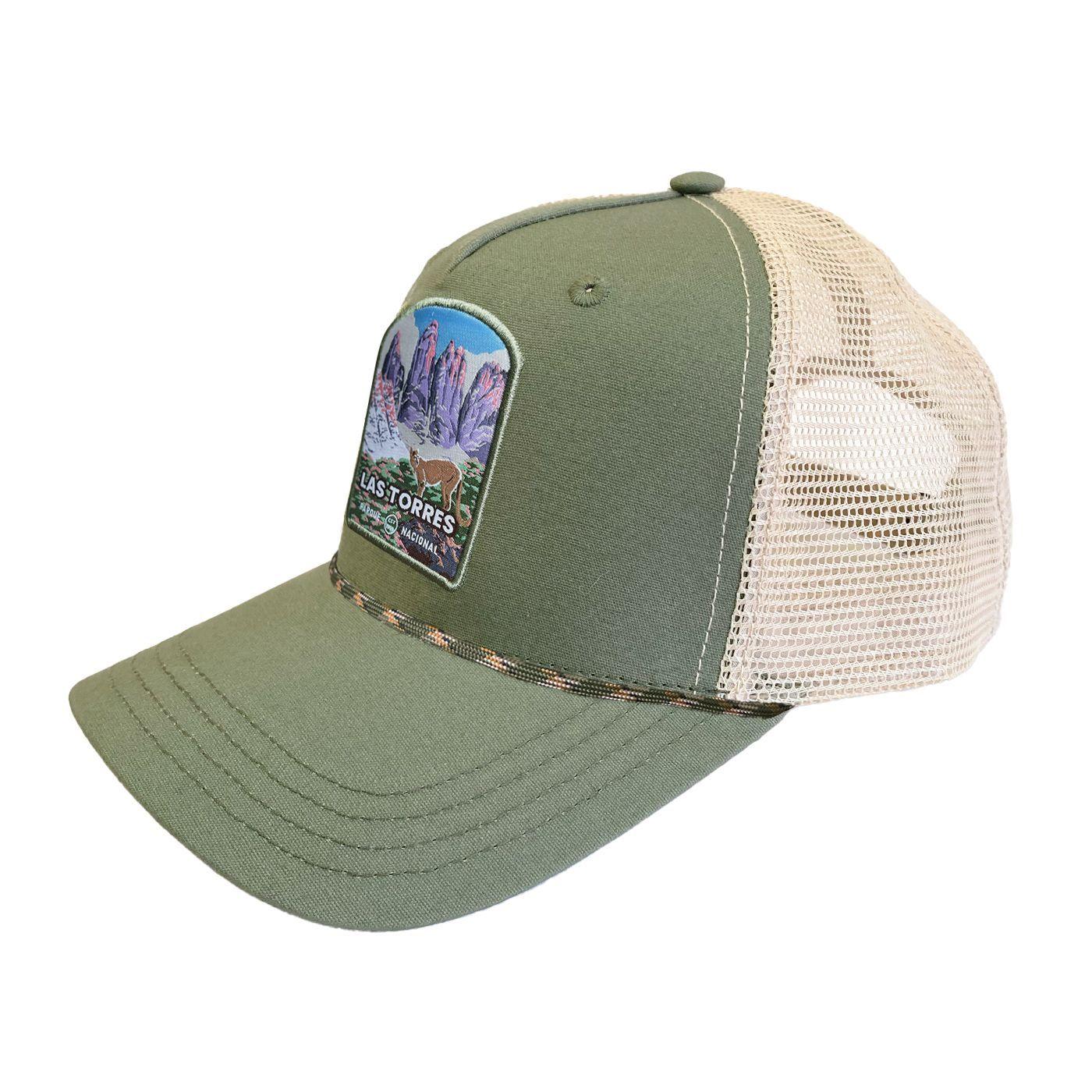 Jockey Gorros Trucker Canvas Parque Nacional Puma Las Torres Lenga®-2