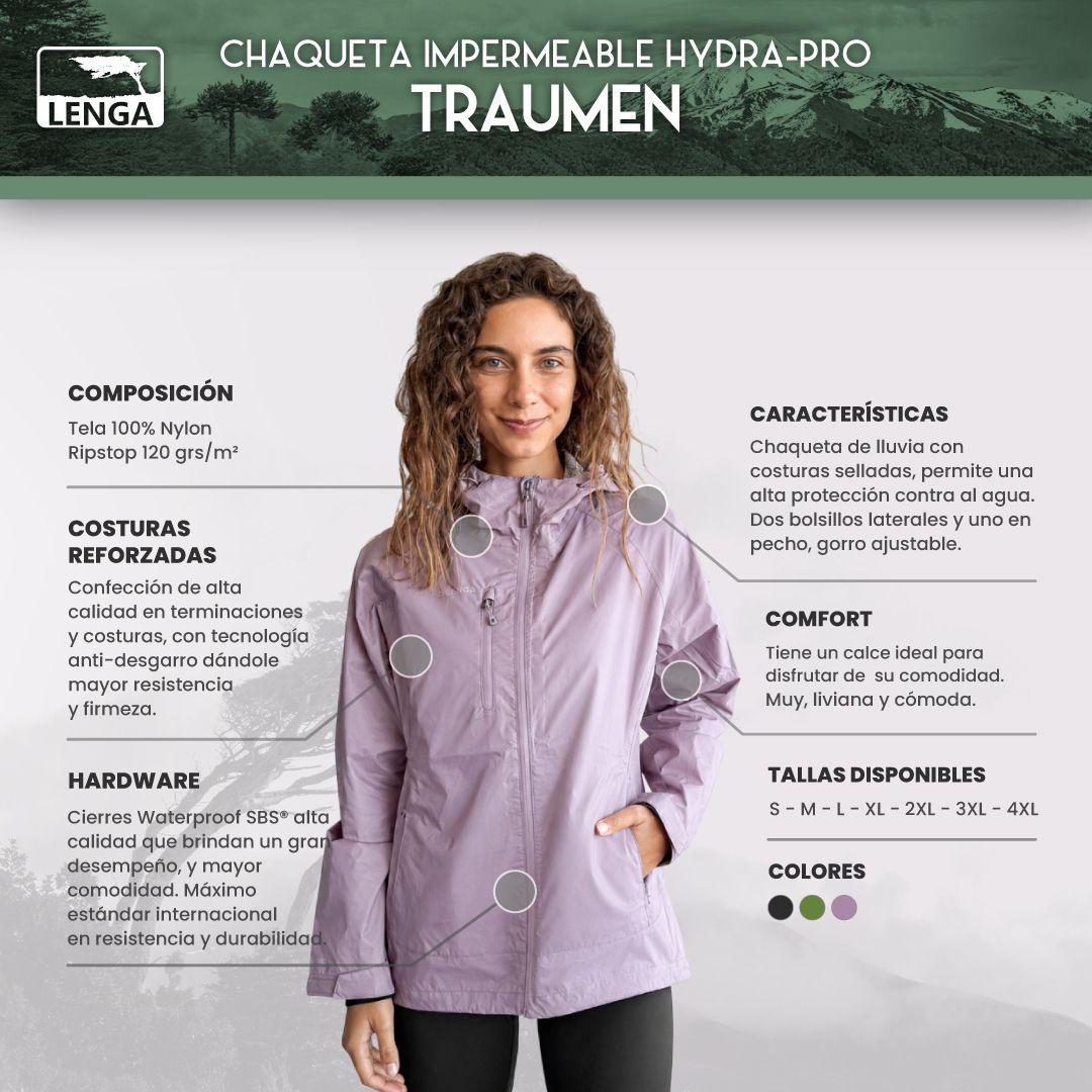 Chaqueta Impermeable Mujer Traumen Hydra-pro Lenga-6