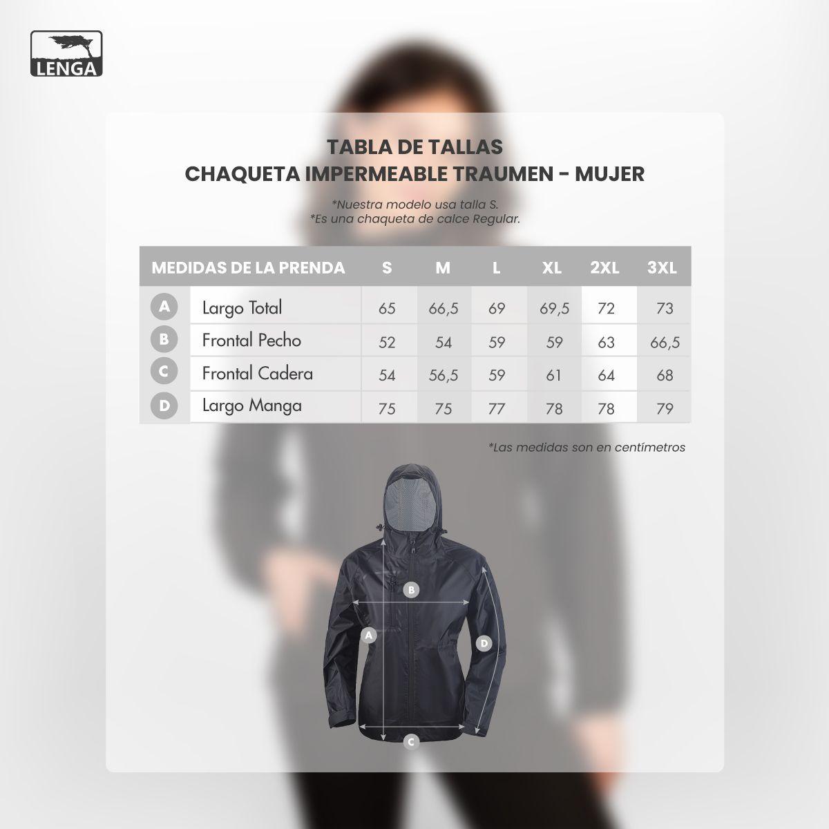Chaqueta Impermeable Mujer Traumen Hydra-pro Lenga-7