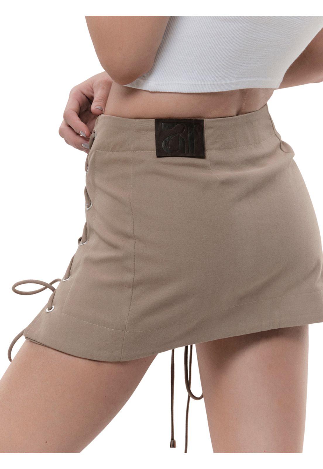 Falda Success Beige -1