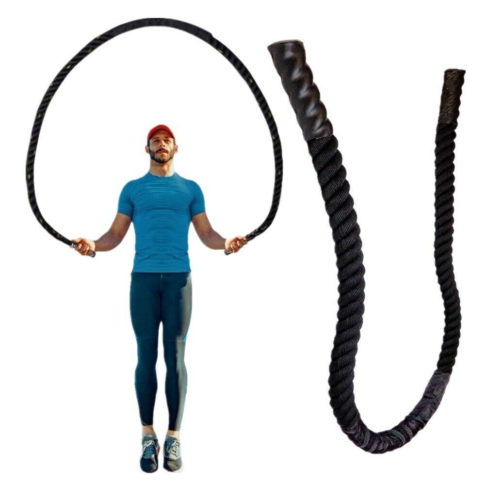 Battle rope - cuerda gruesa de salto 3M x 38mm, Fitness Training-0