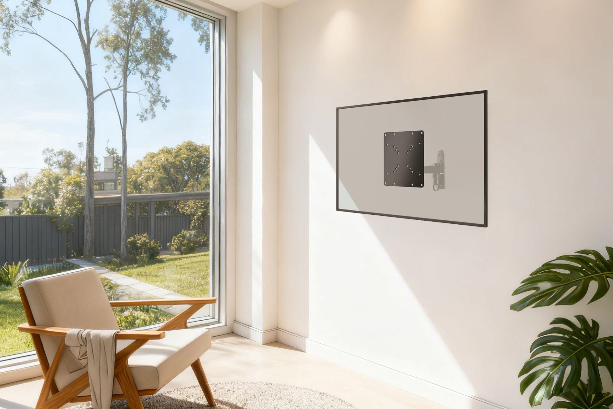 Placa  Adaptador para Extensión VESA hasta 200x200  30Kg  SBRVA-201C  Brasforma-2