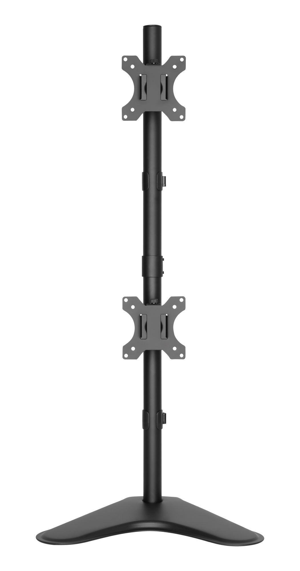 Soporte con Base para 2 Monitores  13" ~ 32"  en Vertical 360° 16kg  sbrm722  Brasforma-2