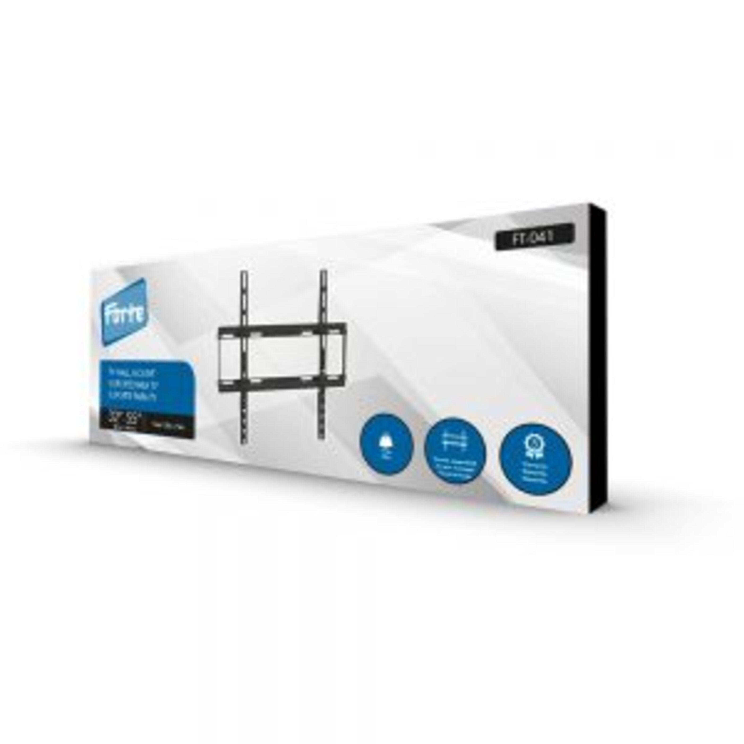 Soporte Fijo Ultra Slim para TV 32" a 55" - 35 kg -  FT-041 Forte By Brasforma-4
