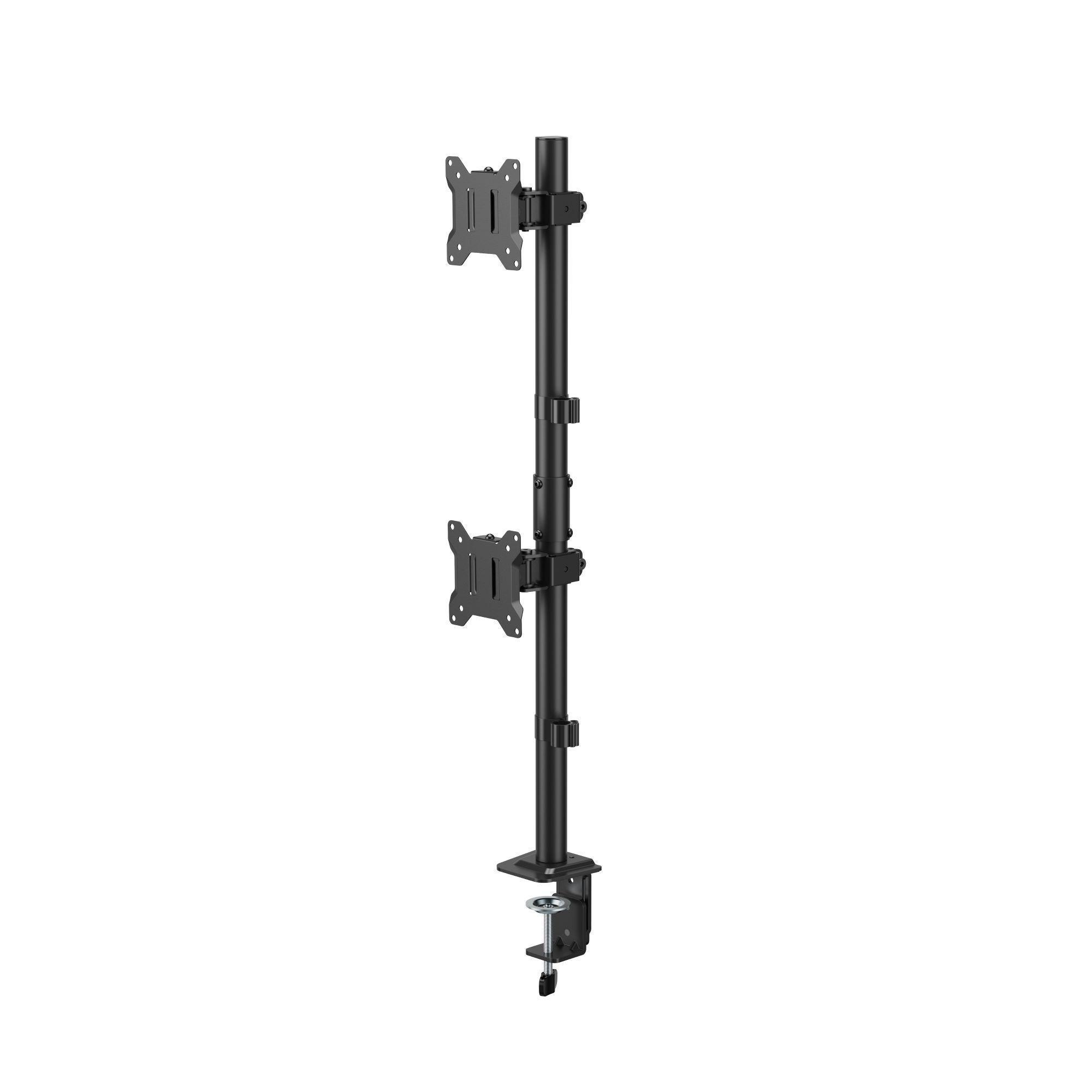 Soporte para 2 monitores 17" ~ 32" en Vertical  20kg  360° - BM725 Brasforma-3