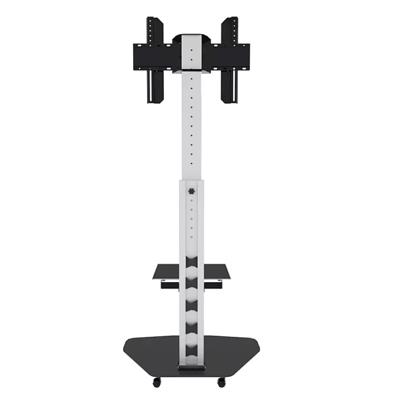 PEDESTAL PARA TV 37" a 70" 40KG GIRO 180° DELUXE - ALUMINIO-2