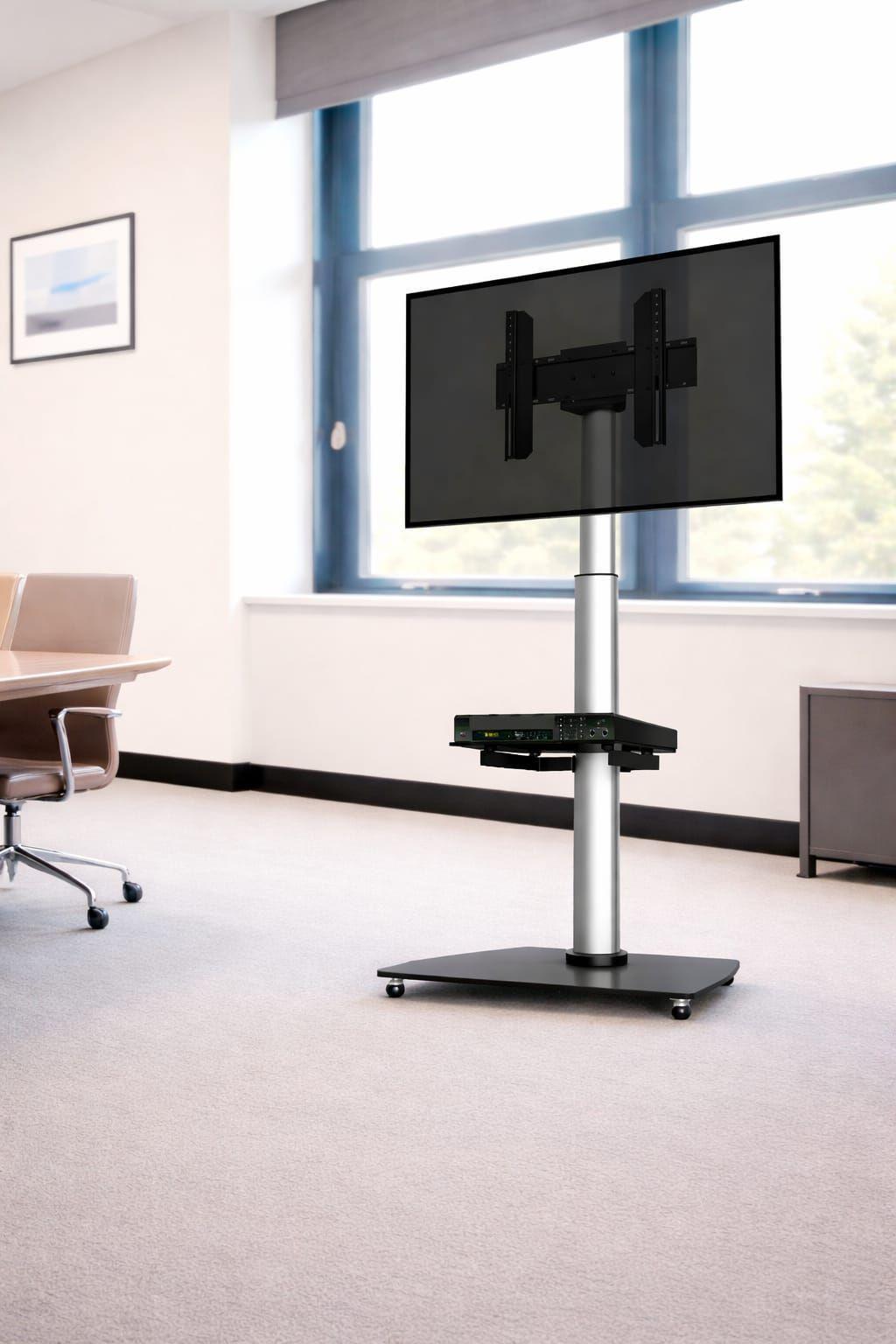 Pedestal para TV 37" a  70"  360° 40Kg Aluminio/Vidrio  Skcr06001 Brasforma-5