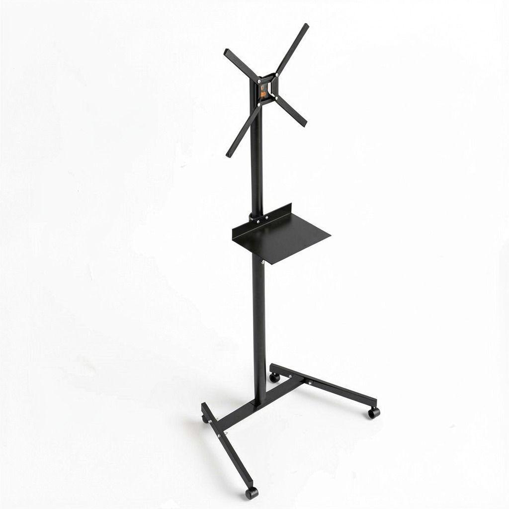 Pedestal para TV 10" a 60" -  25kg  - Inclinable c/ruedas  SBRR11 - BRASFORMA-4