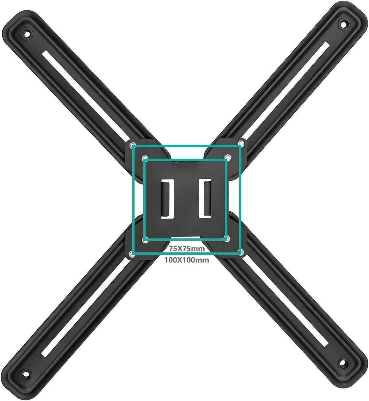 Adaptador para monitores sin perforación  VESA  de 13"- 27"  8KG sknva01-001 Brasforma-1