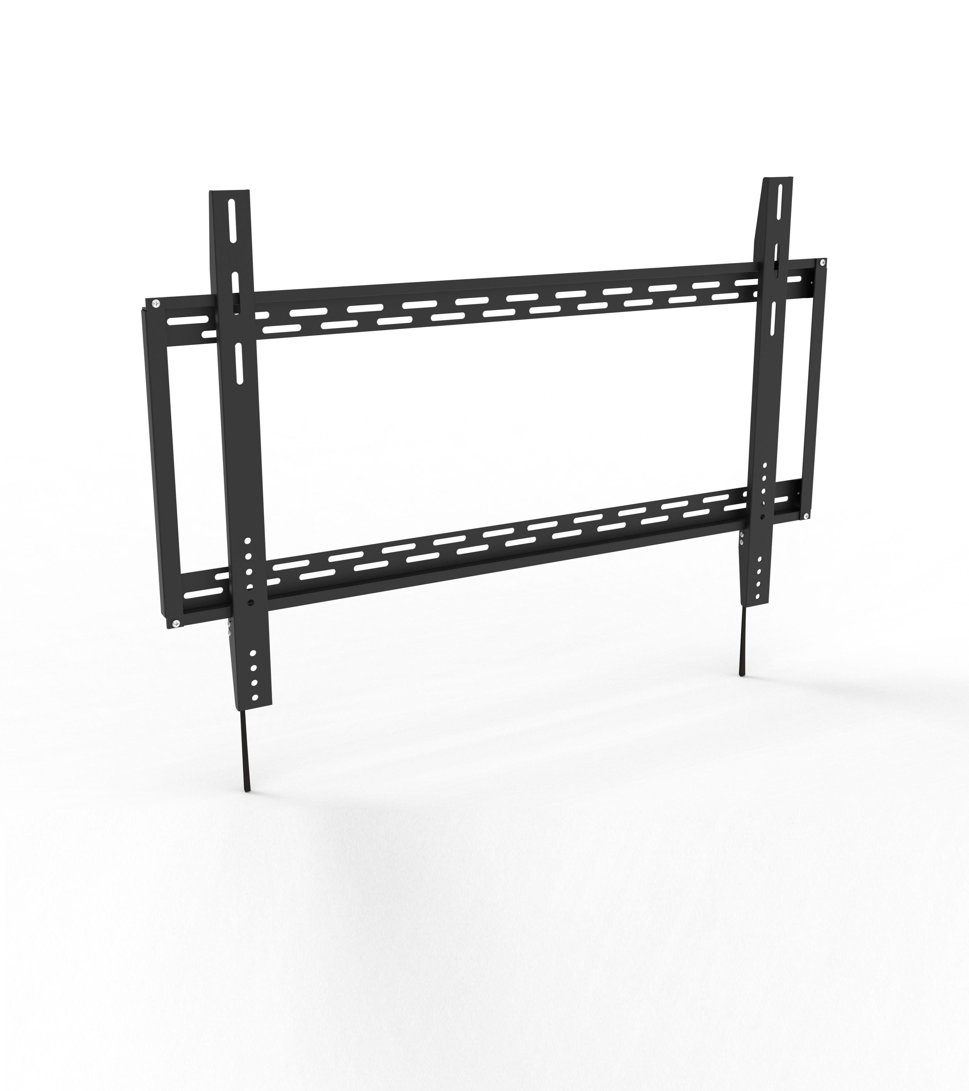 Soporte Tv Fijo Carga Pesada - 60 A 100 120kg Brasforma-0