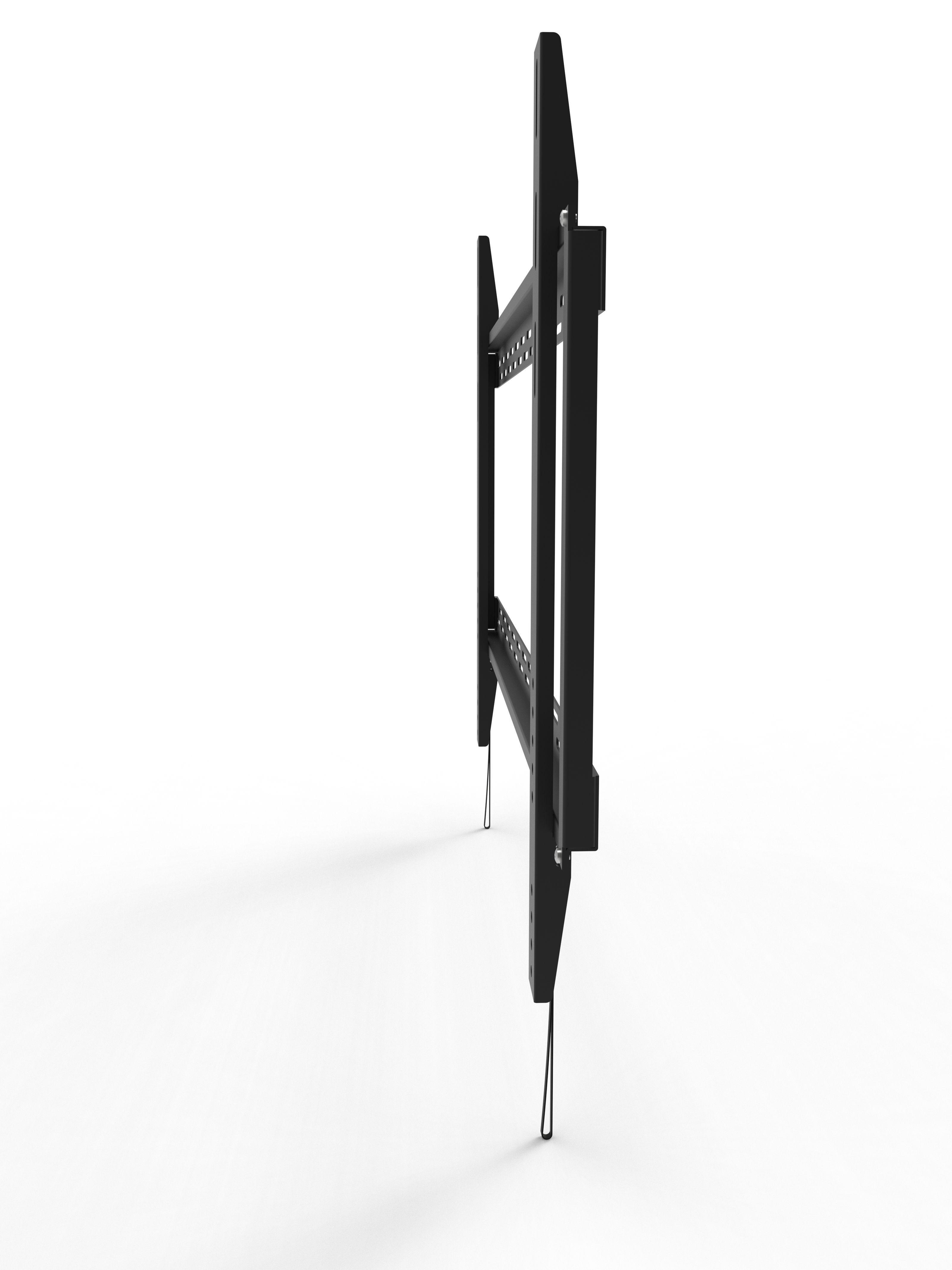 Soporte Tv Fijo Carga Pesada - 60 A 100 120kg Brasforma-2