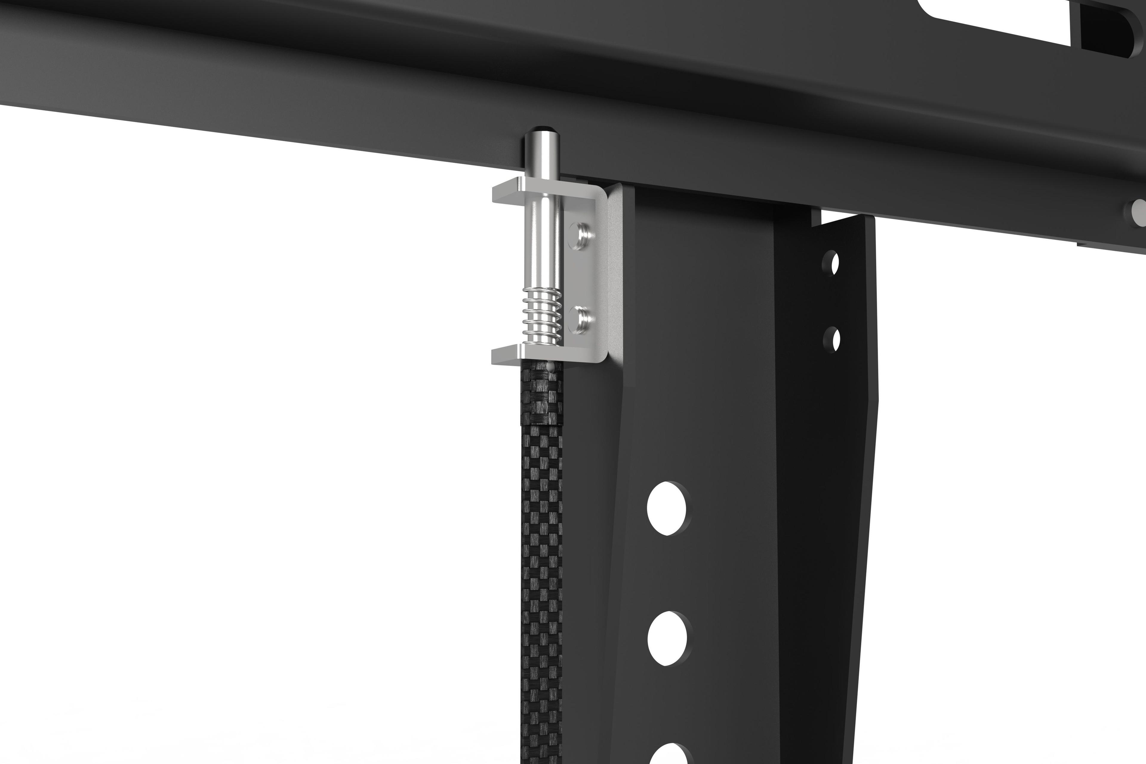 Soporte Tv Fijo Carga Pesada - 60 A 100 120kg Brasforma-3