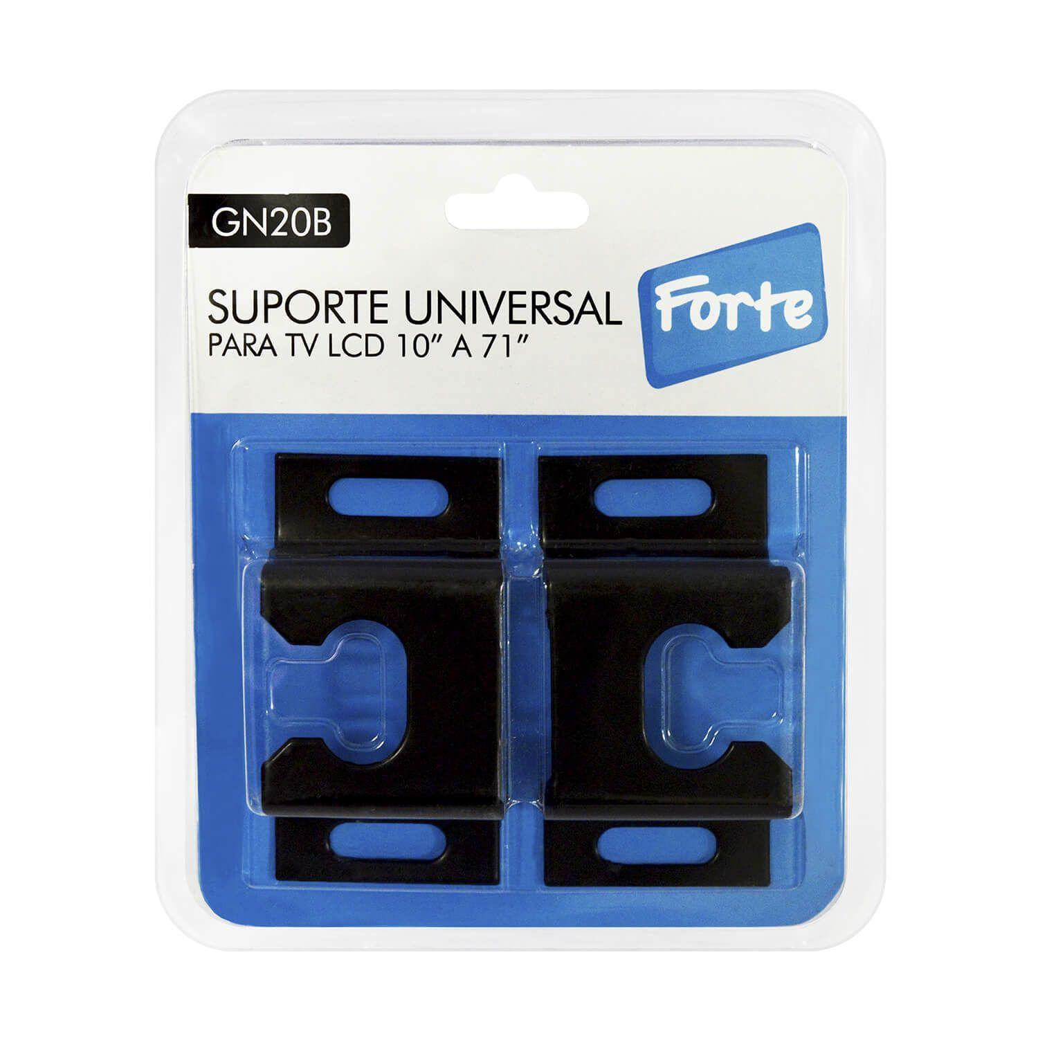 Soporte para TV  Fijo 10" a 71" -  40kg  GN20 - Forte By Brasforma-3