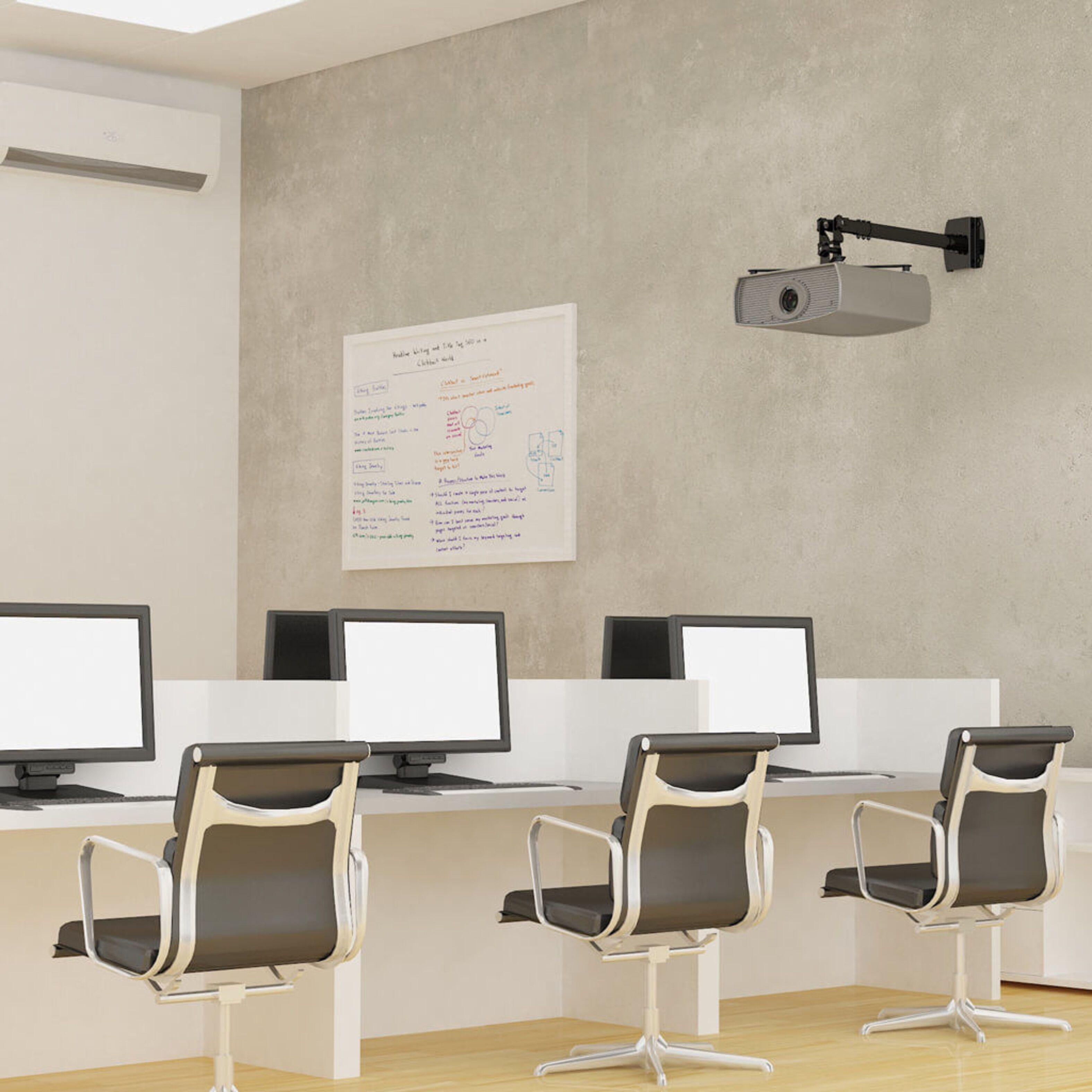 Soporte para  Proyector - Techo/Pared  90.5cm  Negro Sbrp756  Brasforma-2