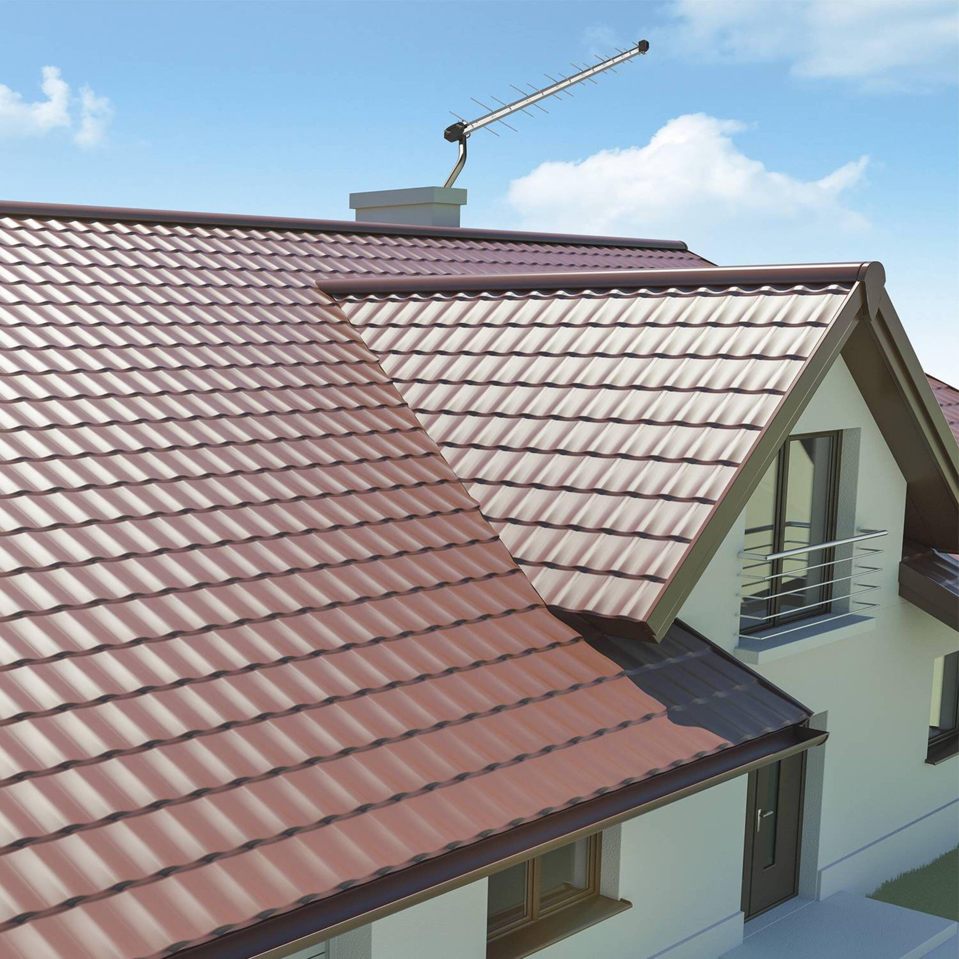 Antena Externa HD - 14dBi + Mástil + 16 mts Coaxial  SL2800K  BRASFORMA-0