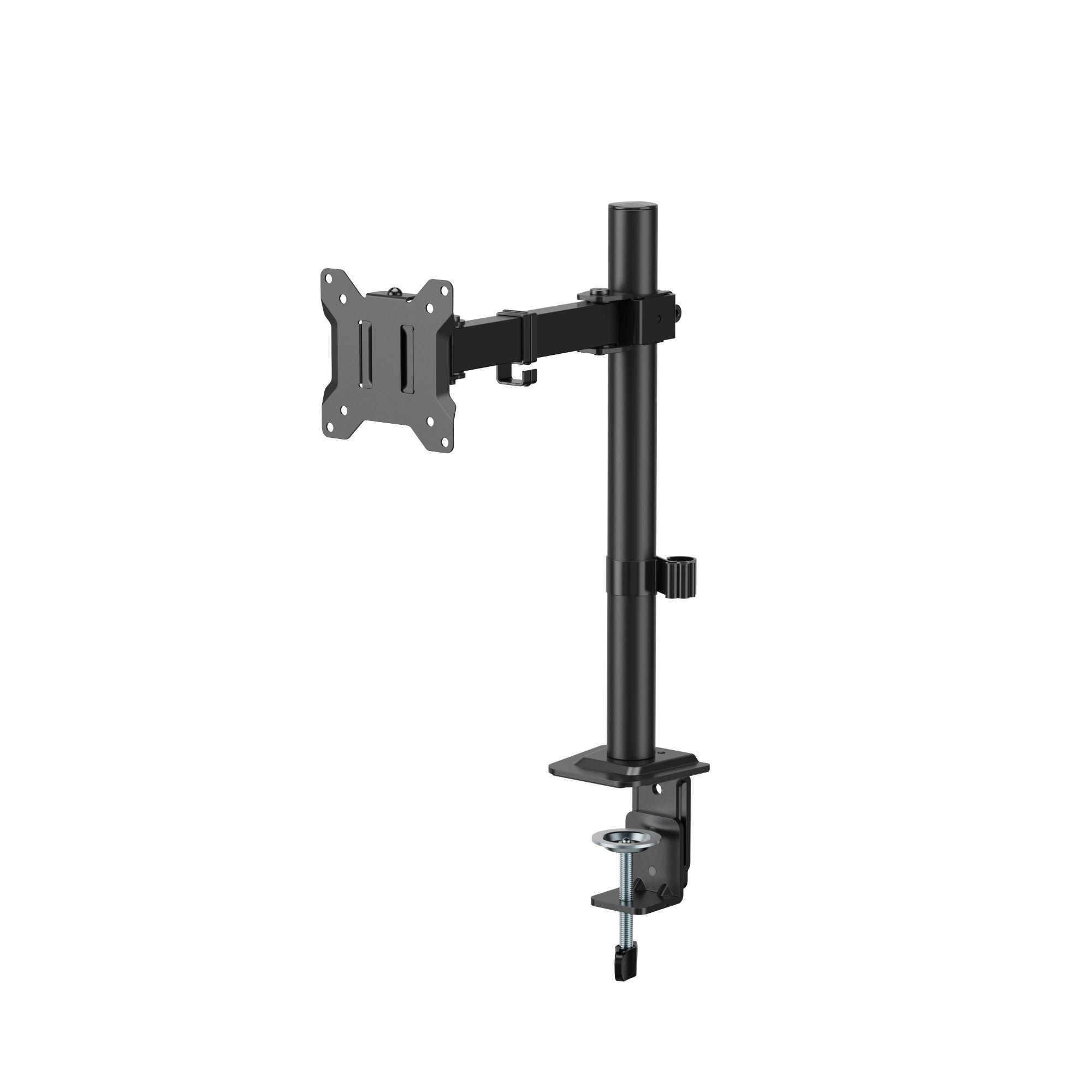 Soporte para  Monitor 13" a 32” - 10kg  360° - Mariposa y Adaptador - BM711-2