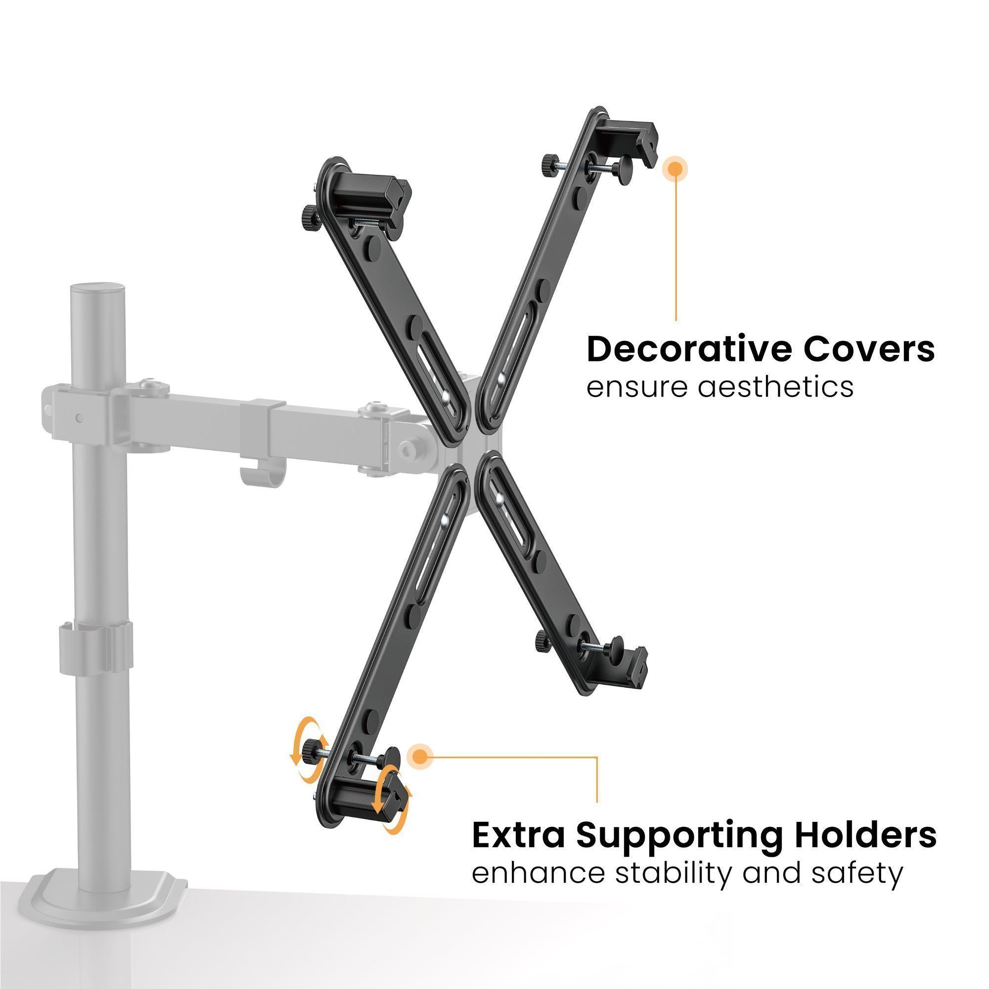Adaptador para Monitores sin perforación Vesa  17" ~ 32"  10kg  sbrma11 Brasforma-1