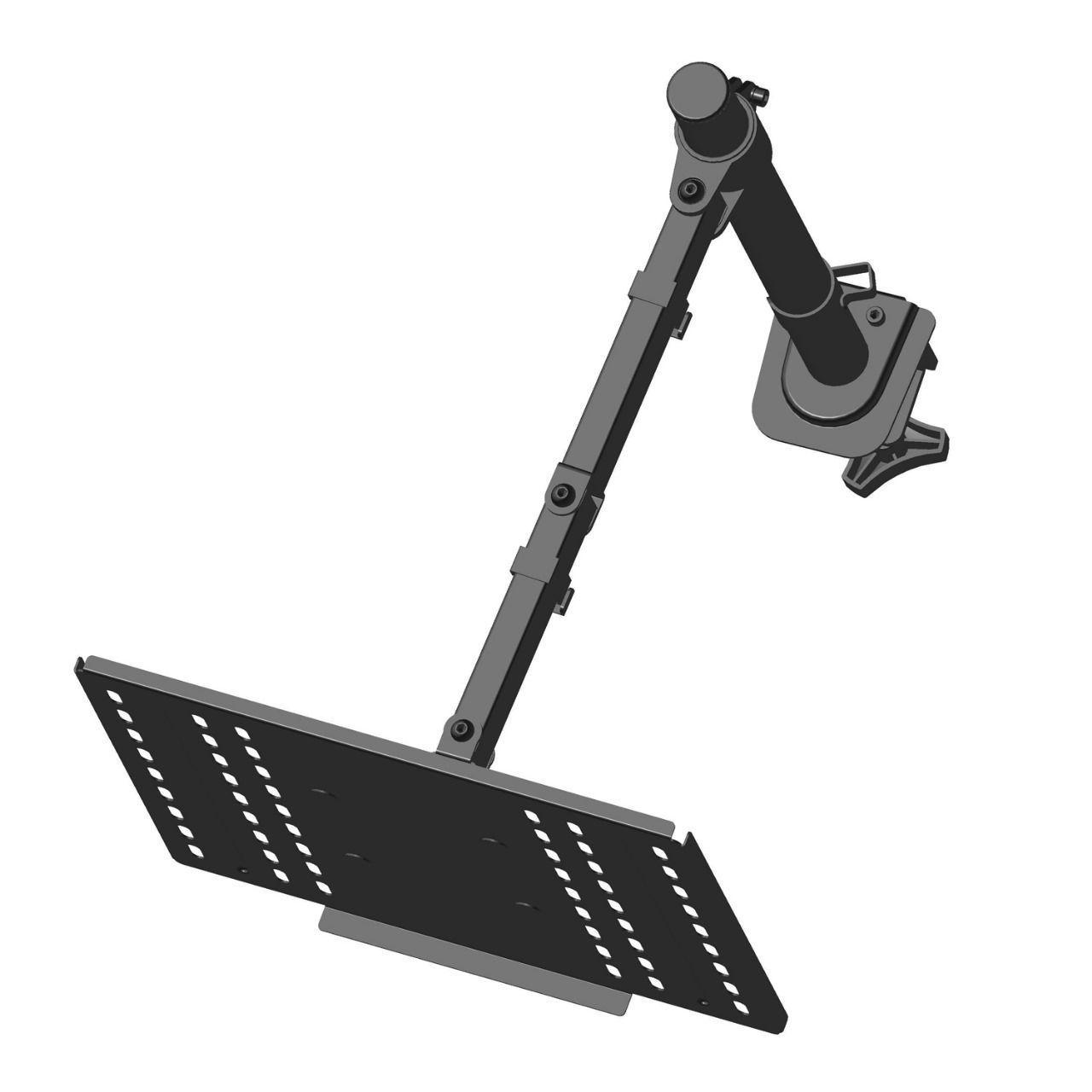 Soporte para Notebook de escritorio con Brazo articulado  hasta 17"- 8 K  Brasforma-2