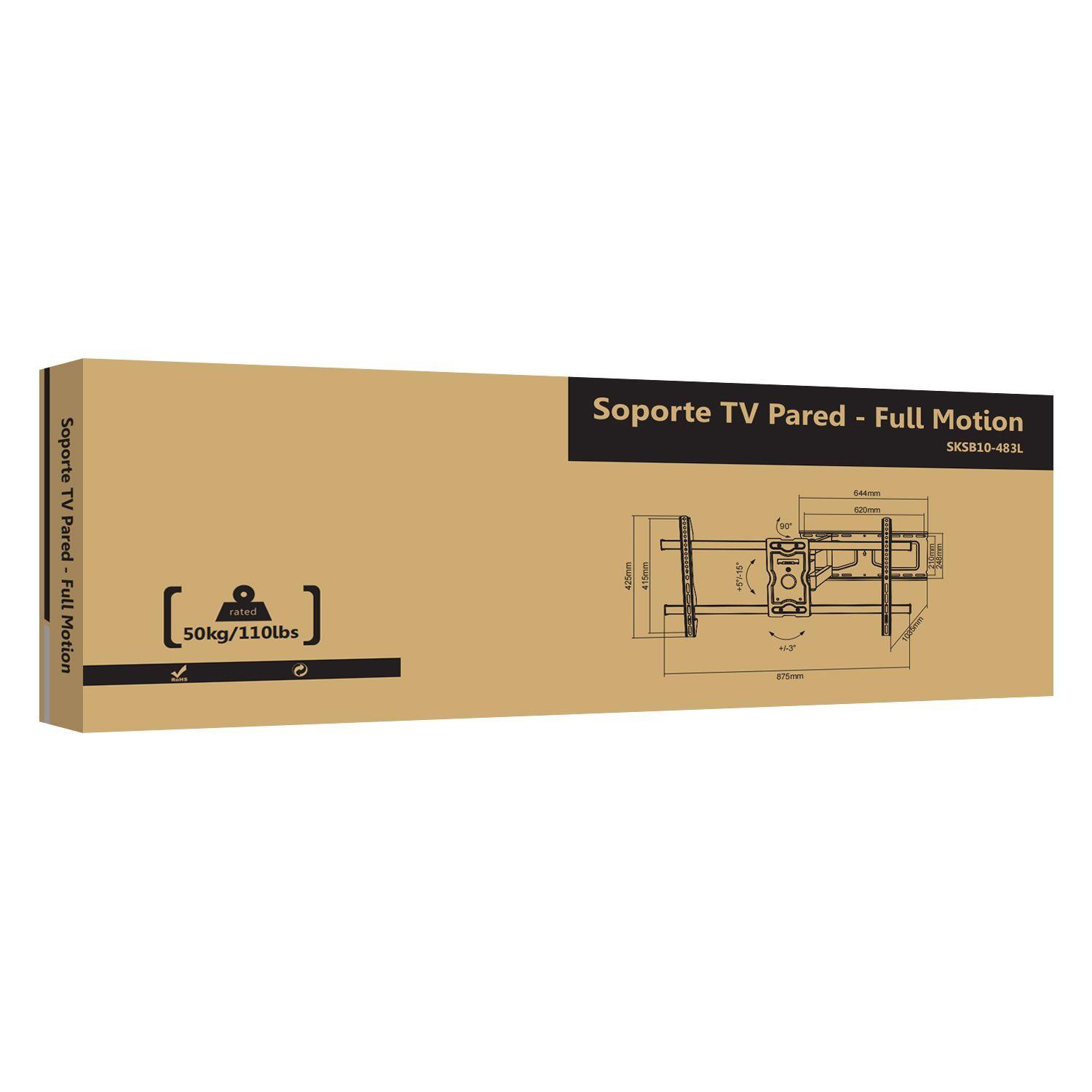 Soporte tv con brazo extra Largo de 1m. - 43" a 80"  50 kg-6