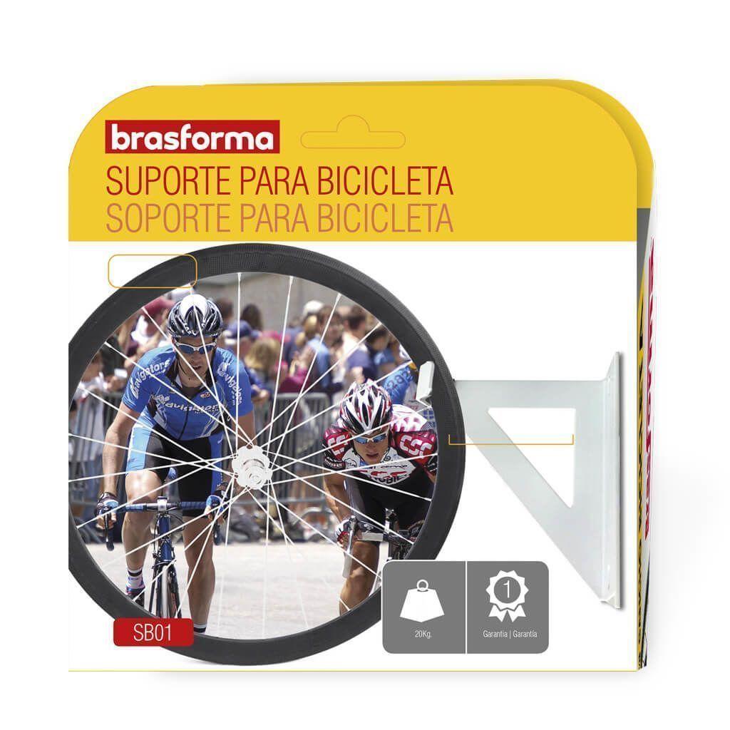 Soporte Bicicleta - Techo o Muro 20Kg SB01 BRASFORMA-5