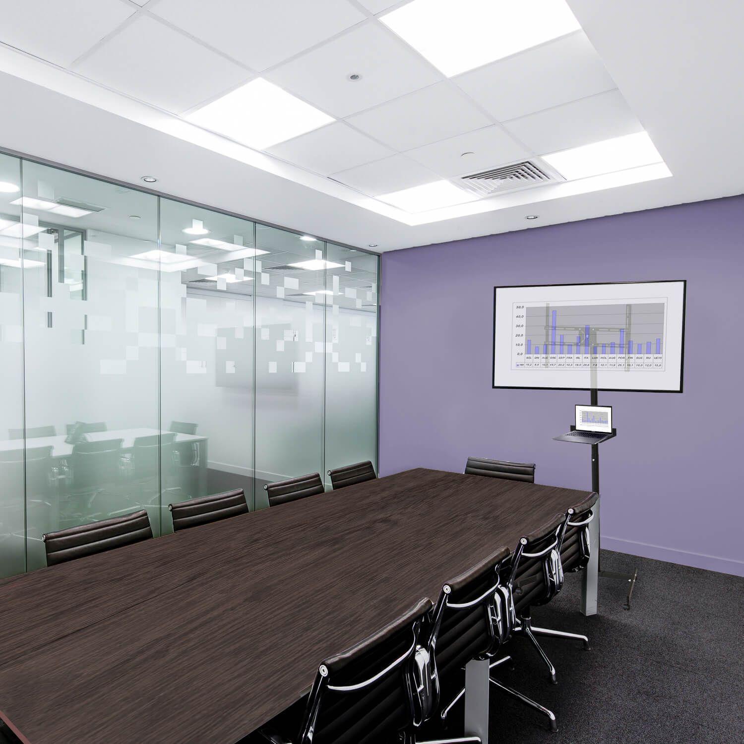 Pedestal Rack para TV de 10" a 70" Inclinable  35kg  SBRR10 - BRASFORMA-1